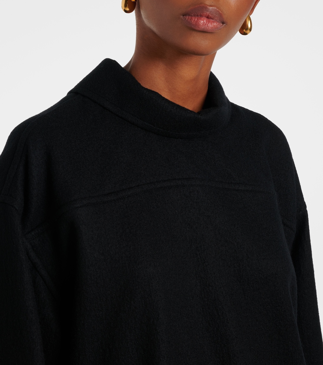 Abito midi convertibile in lana | Jil Sander