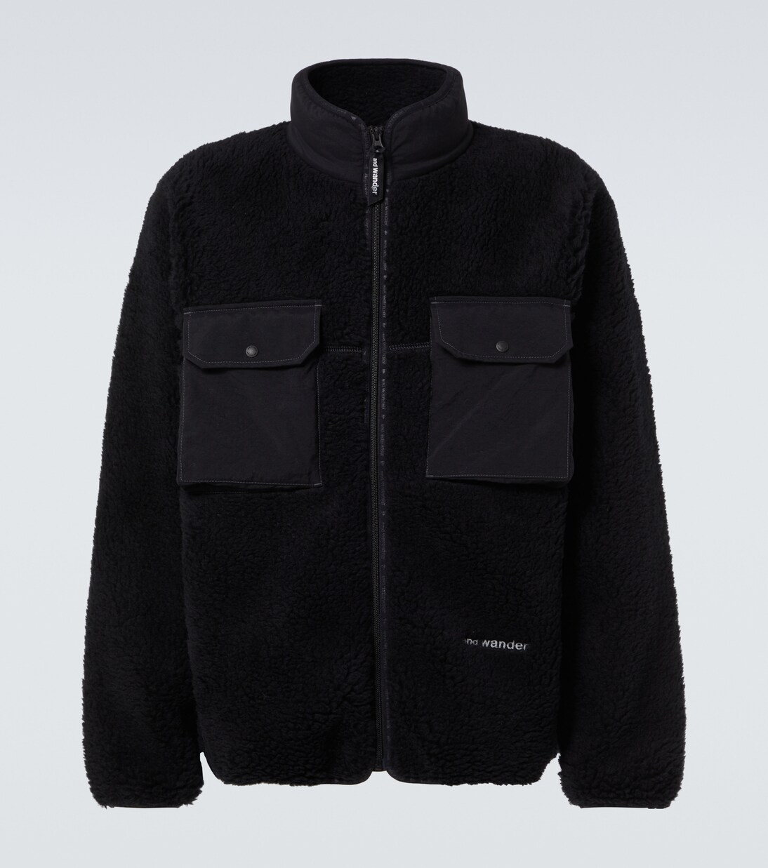 Veste en laine mélangée | And Wander