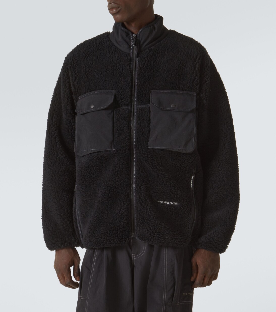 Veste en laine mélangée | And Wander
