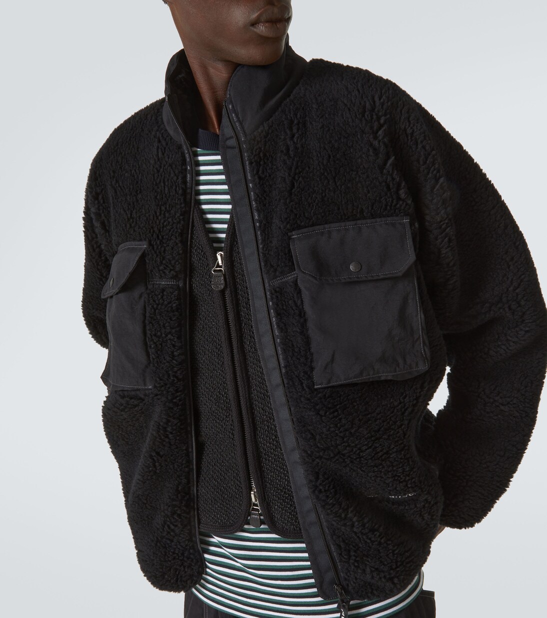 Veste en laine mélangée | And Wander