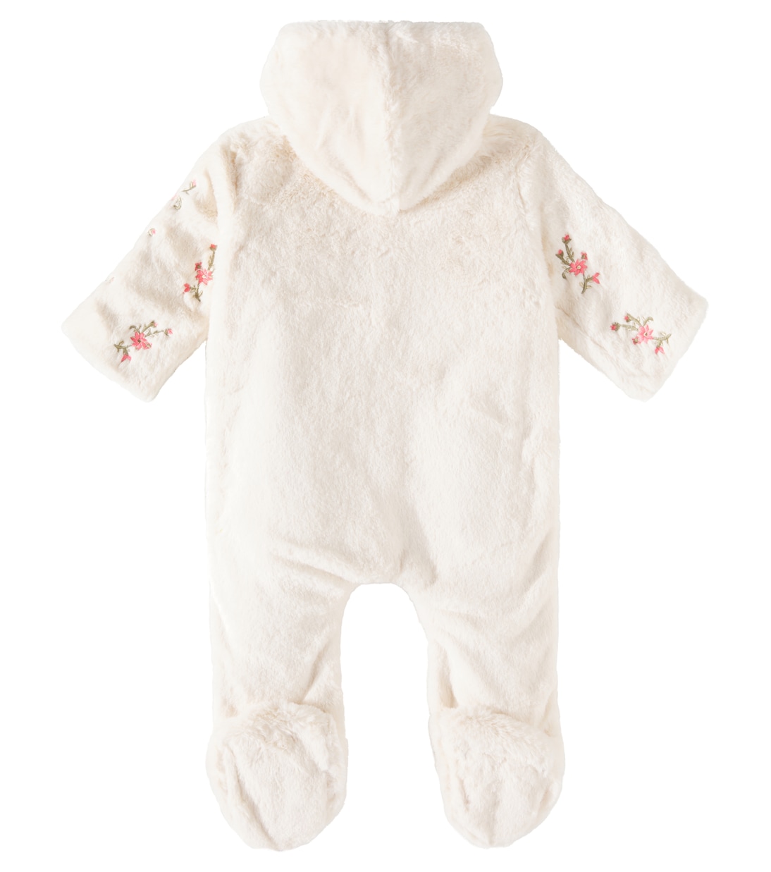 Bébé – Grenouillère Naglaya brodée en fourrure synthétique | Louise Misha