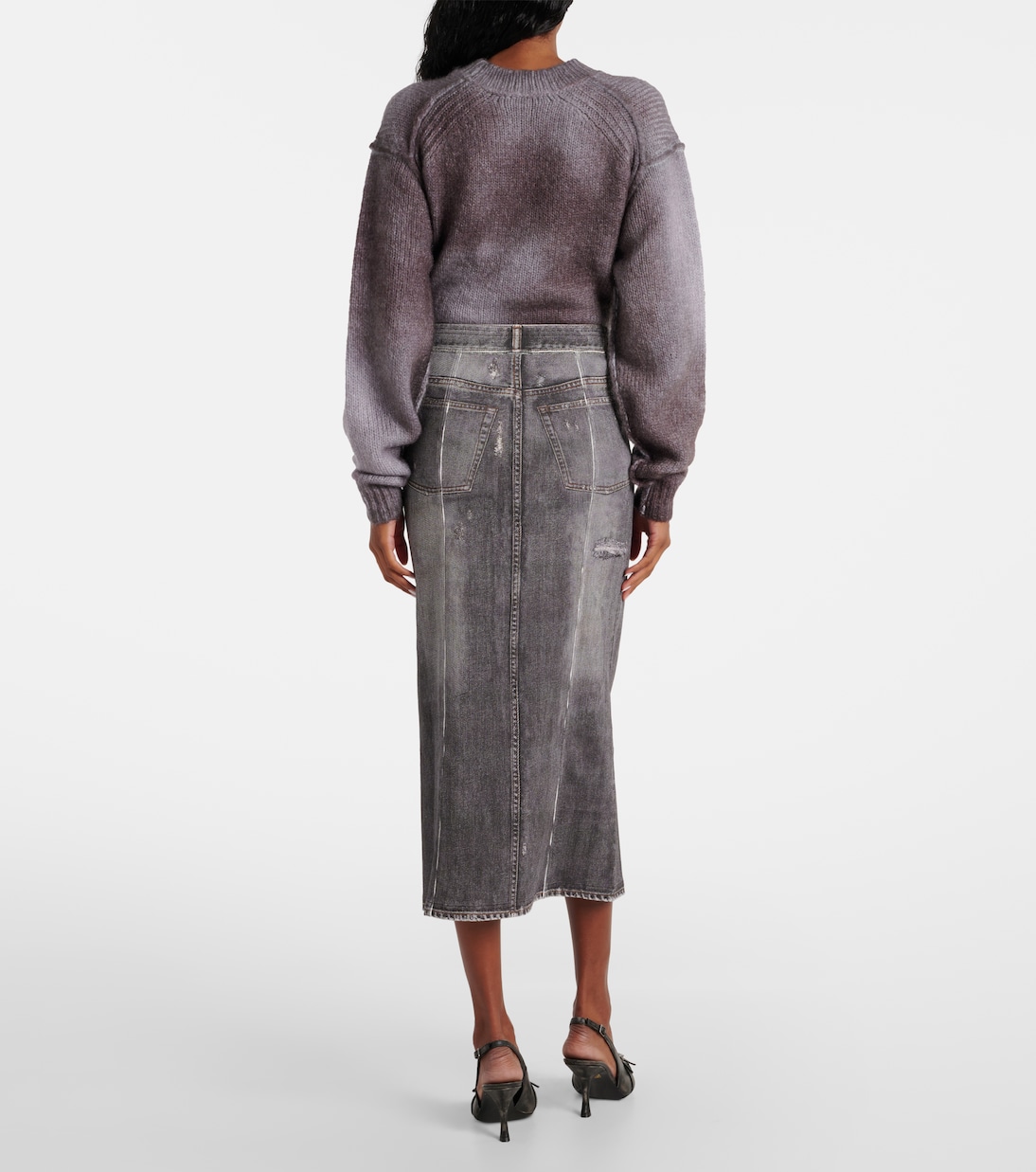 Denim midi skirt | Acne Studios
