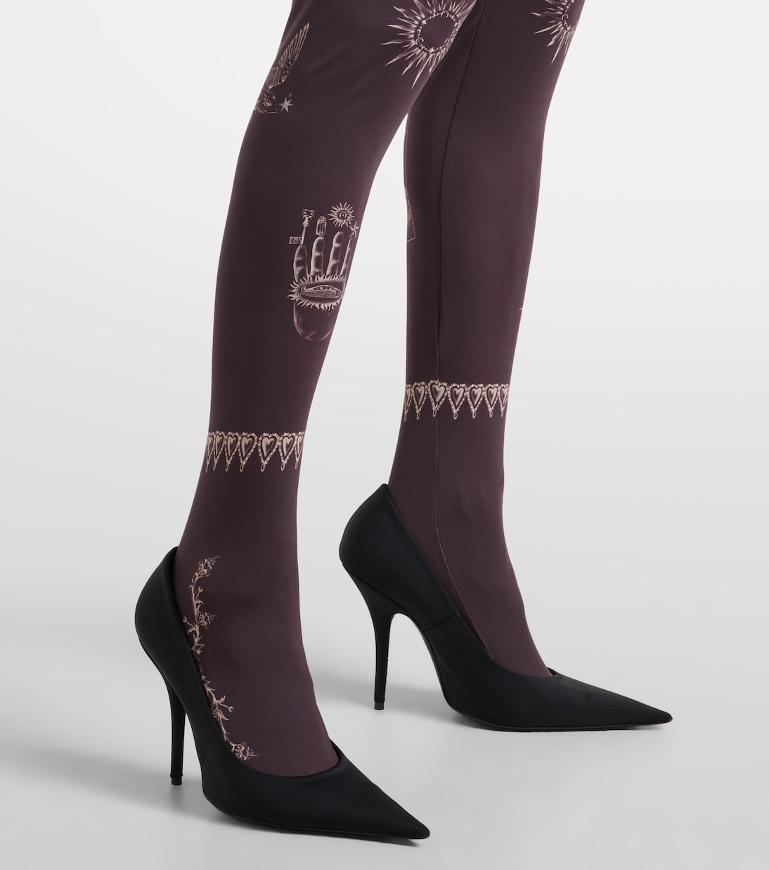Printed jersey tights | Marine Serre