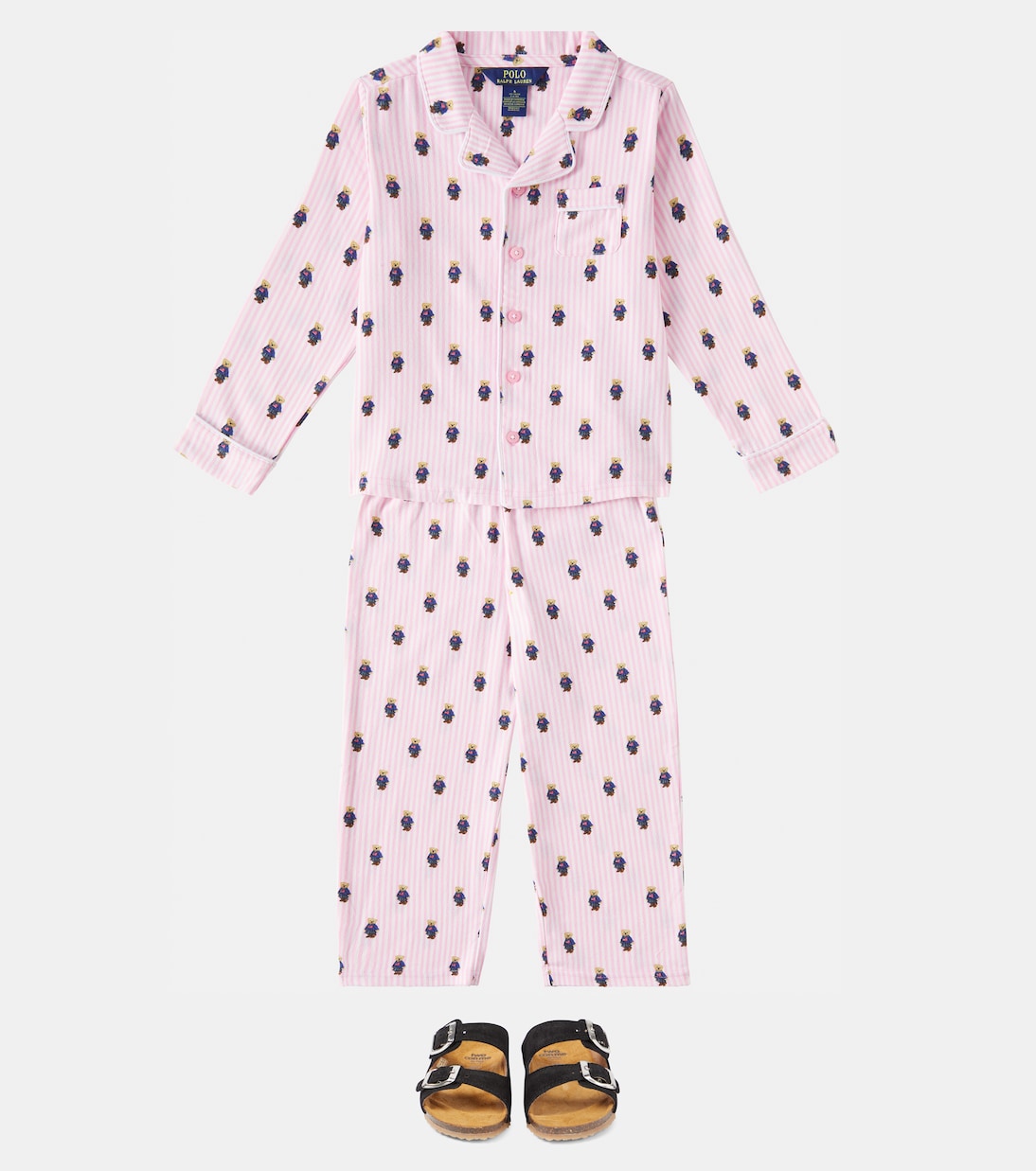Pijama de franela de algodón | Polo Ralph Lauren Kids