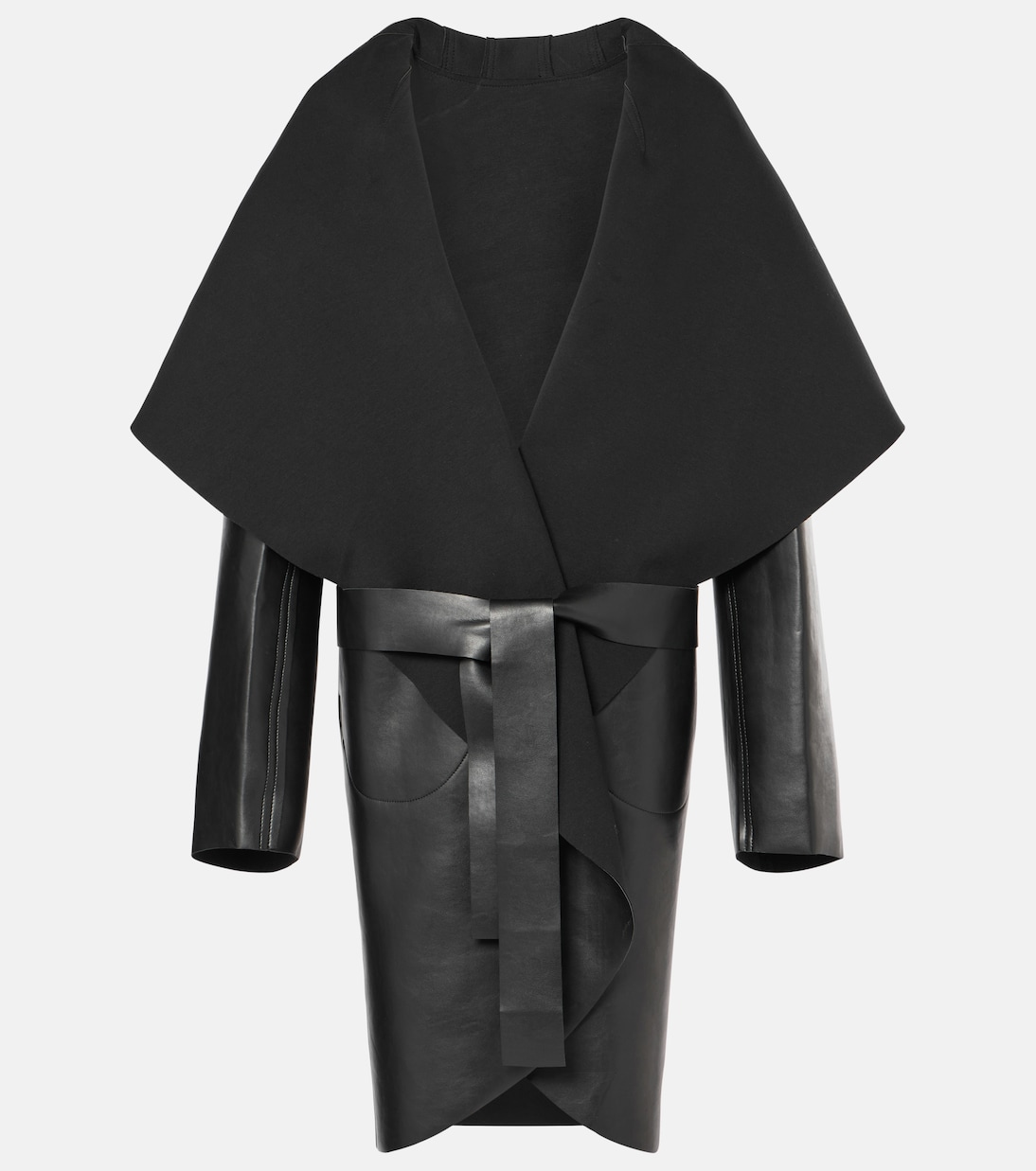 Cappotto reversibile in similpelle | Norma Kamali