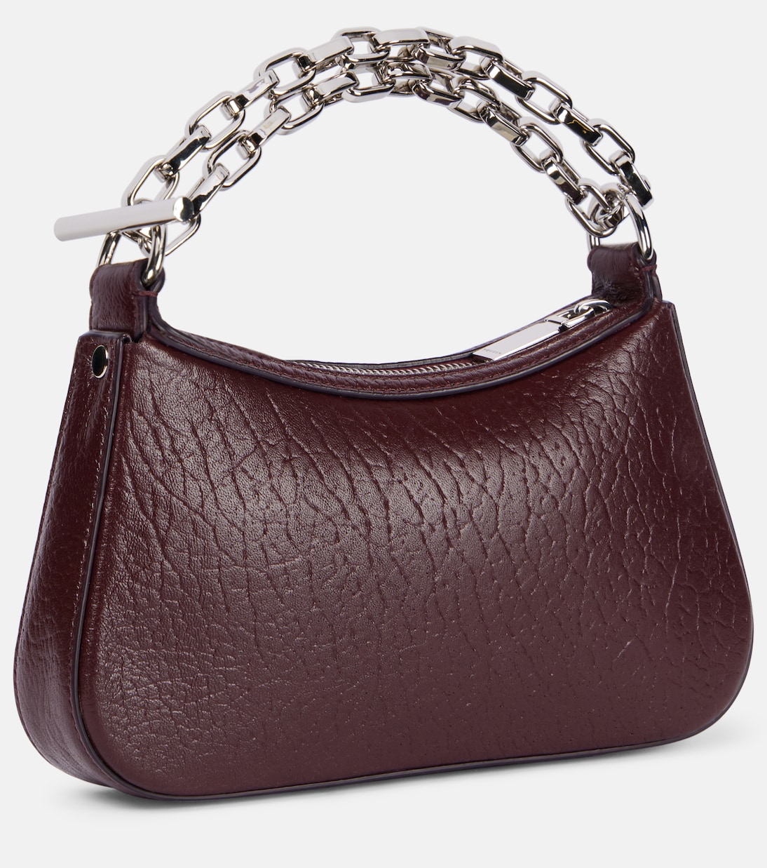 Borsa a spalla McQueen T-Bar Mini in pelle | McQueen