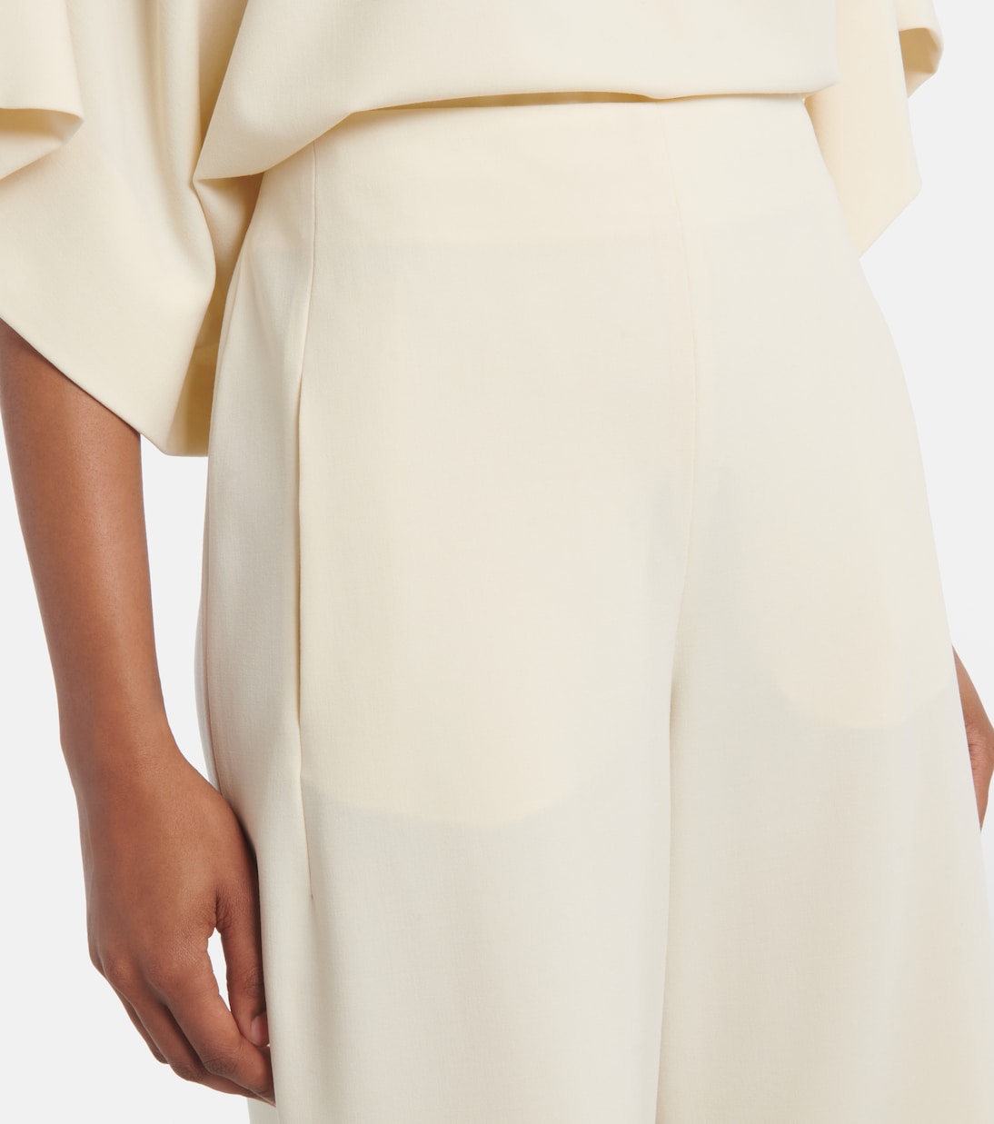 Pantaloni a gamba larga Larissa in misto lana | Fforme