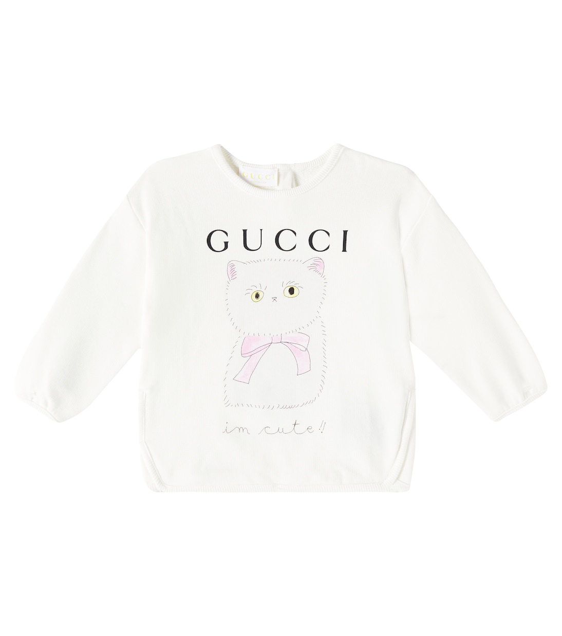 Bebé - sudadera de algodón estampada | Gucci Kids
