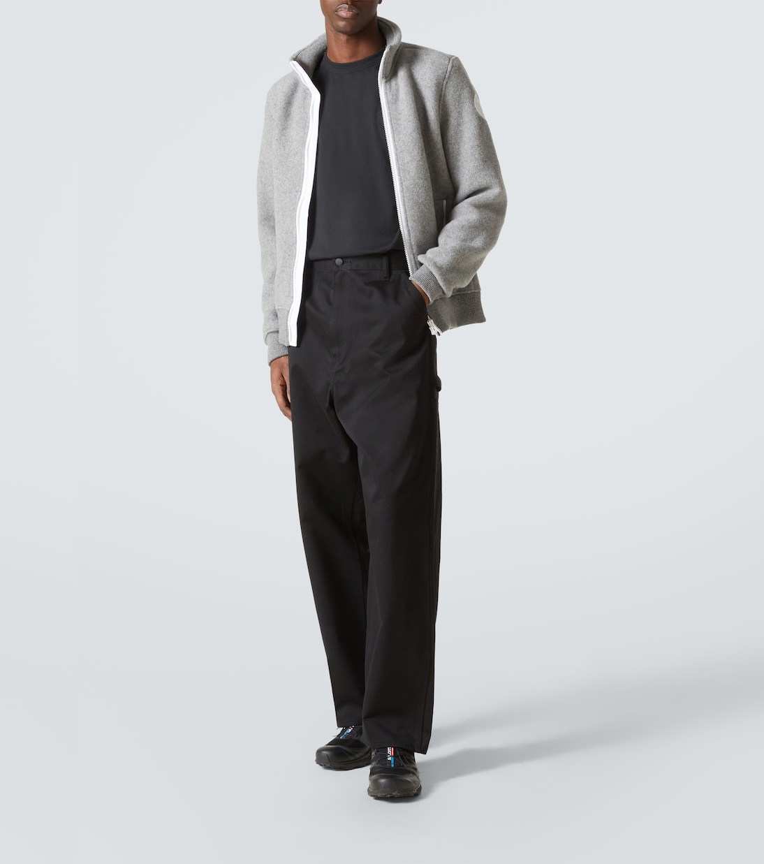 Lawson wool-blend fleece jacket | Canada Goose