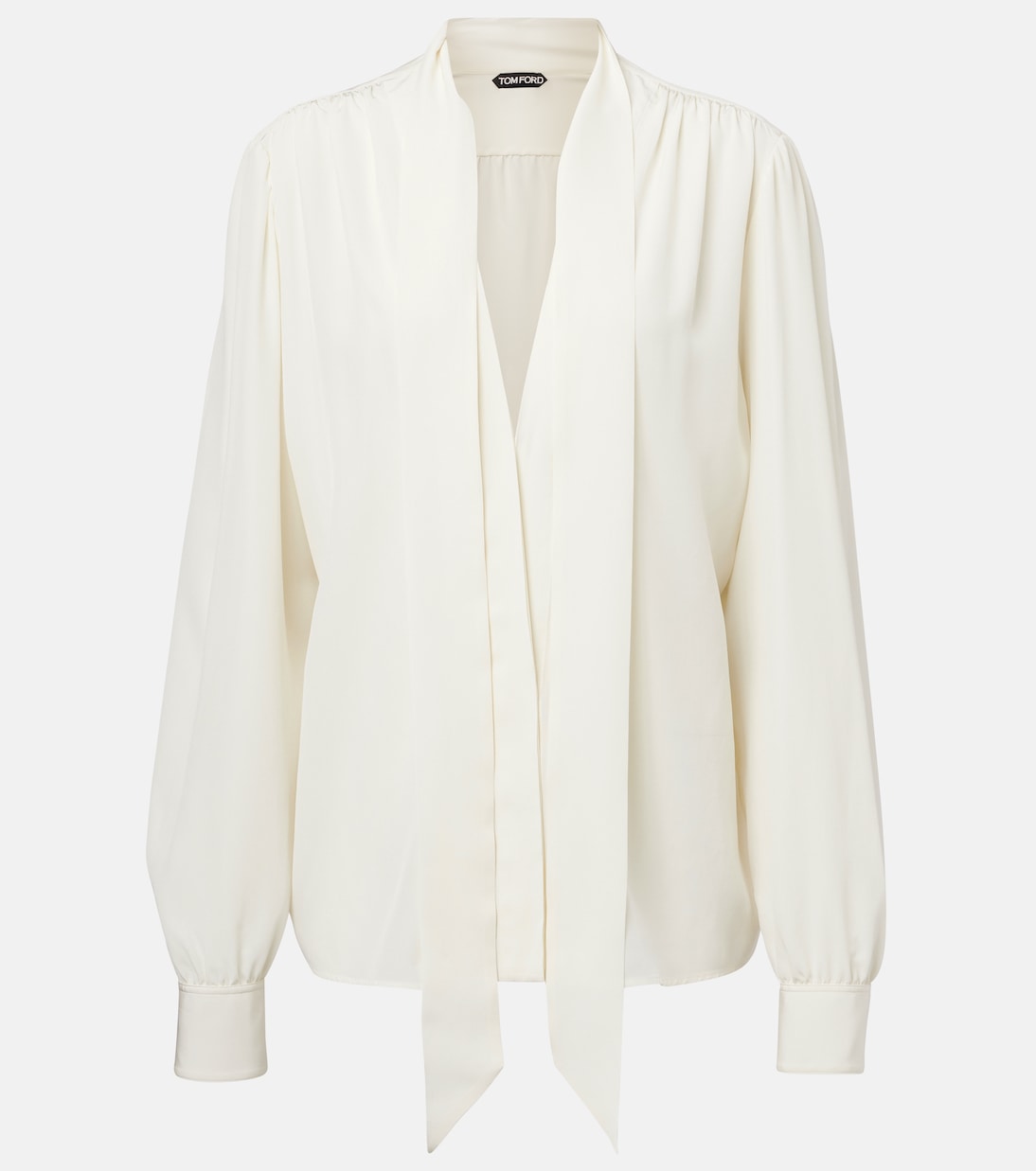 Blusa in seta crêpe de chine | Tom Ford