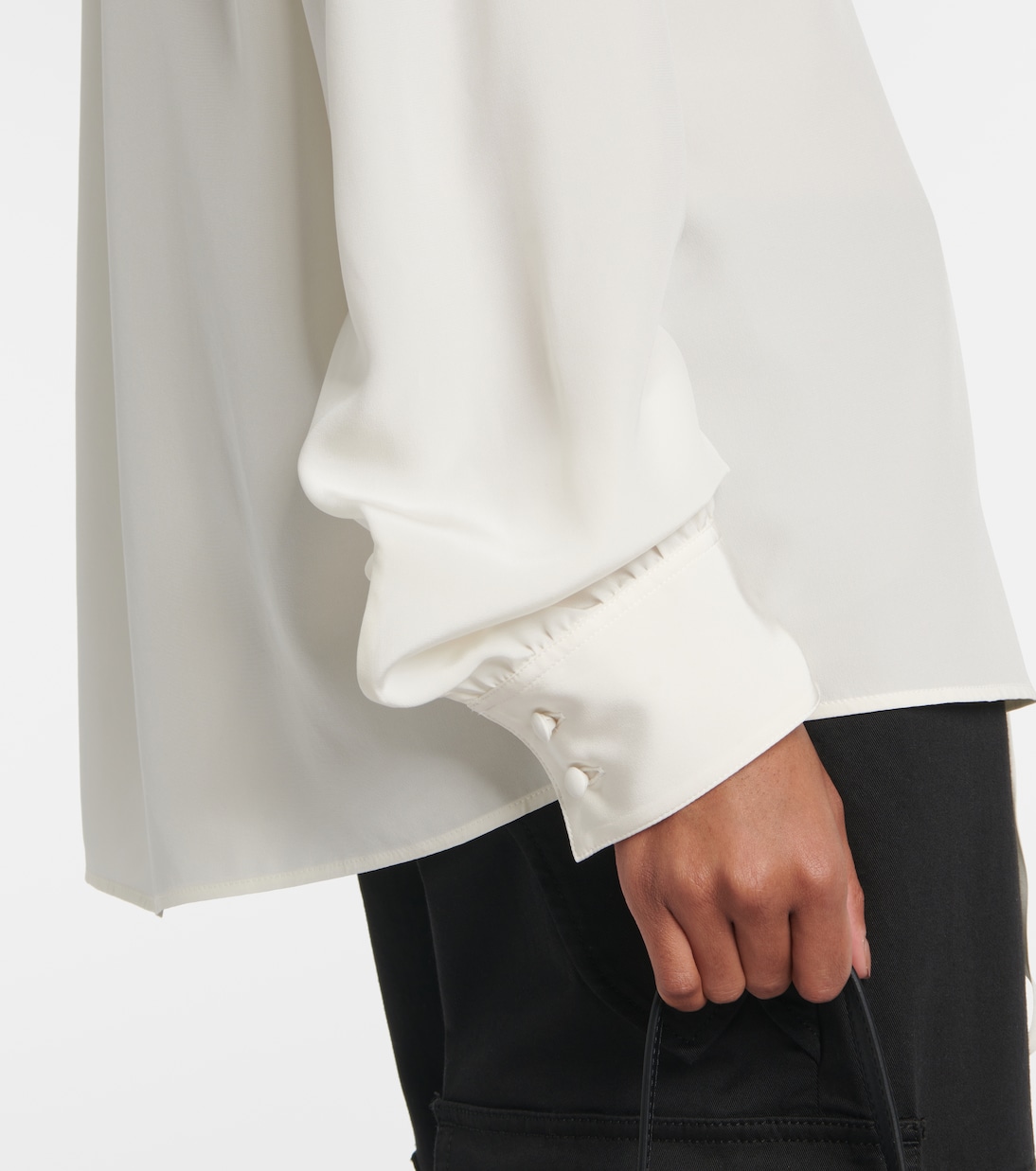 Blusa in seta crêpe de chine | Tom Ford