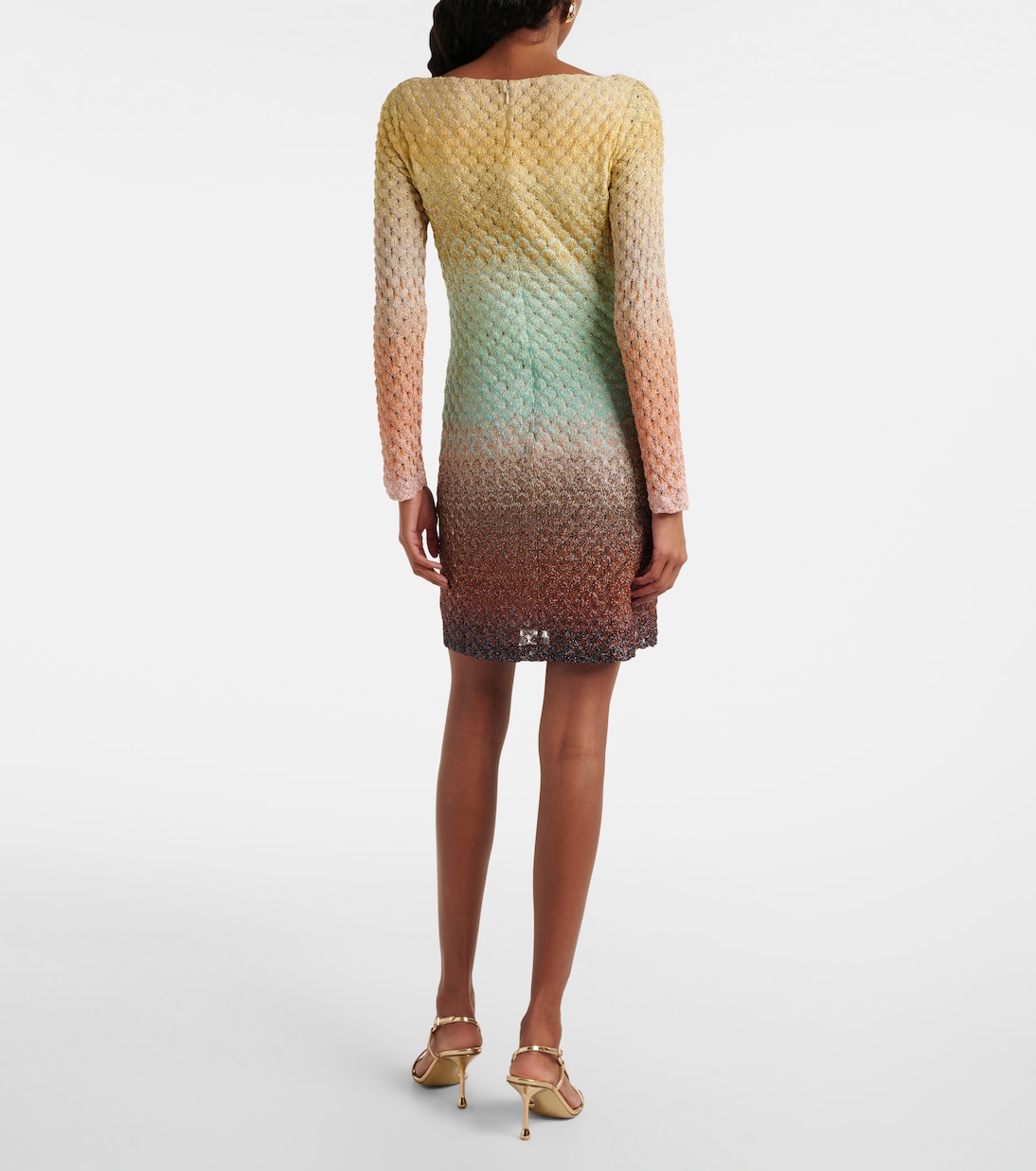 Dyed lamé minidress | Missoni
