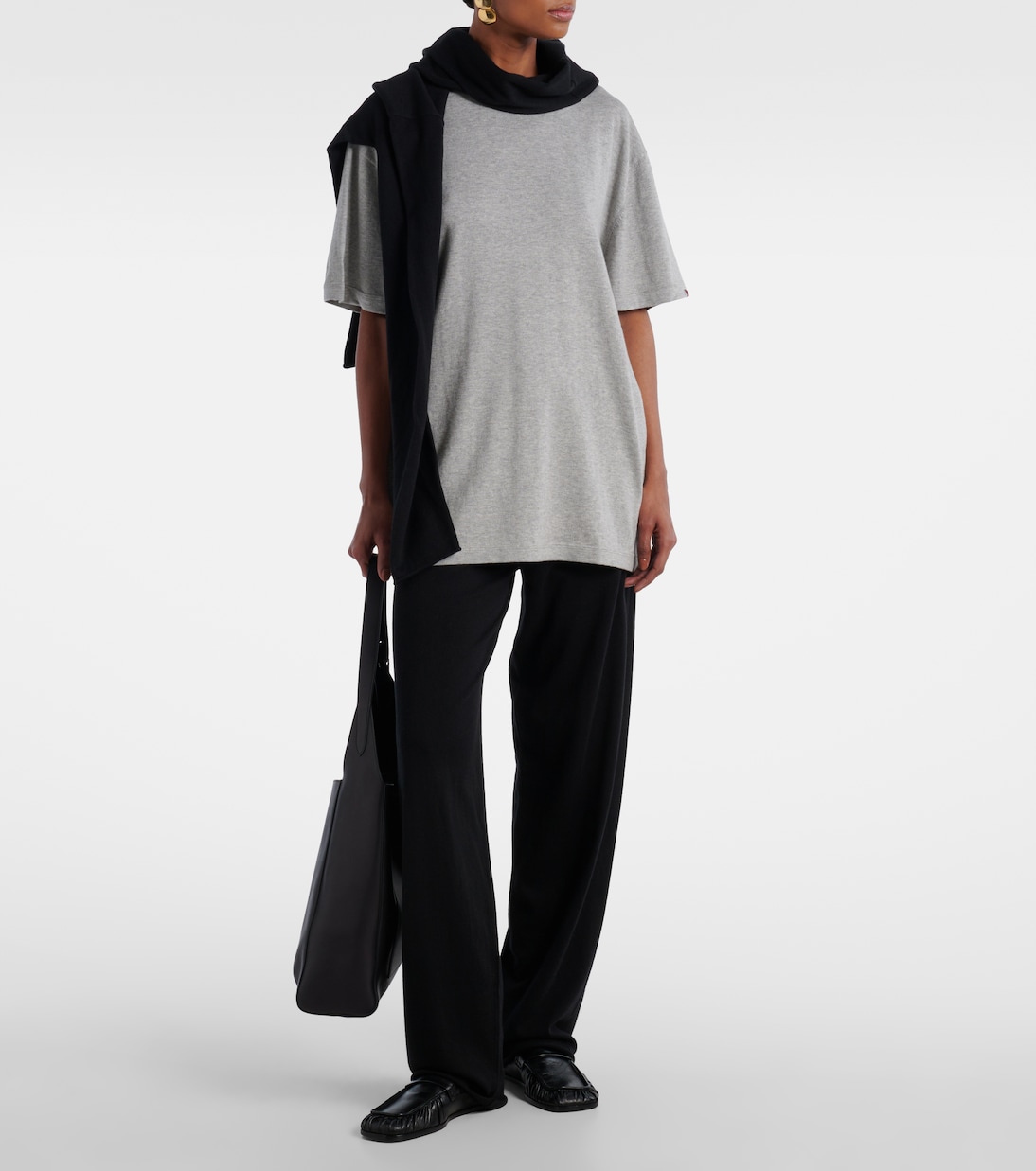 Camiseta N°269 Rik de algodón y cachemir | Extreme Cashmere