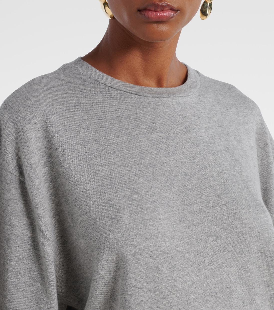 Camiseta N°269 Rik de algodón y cachemir | Extreme Cashmere