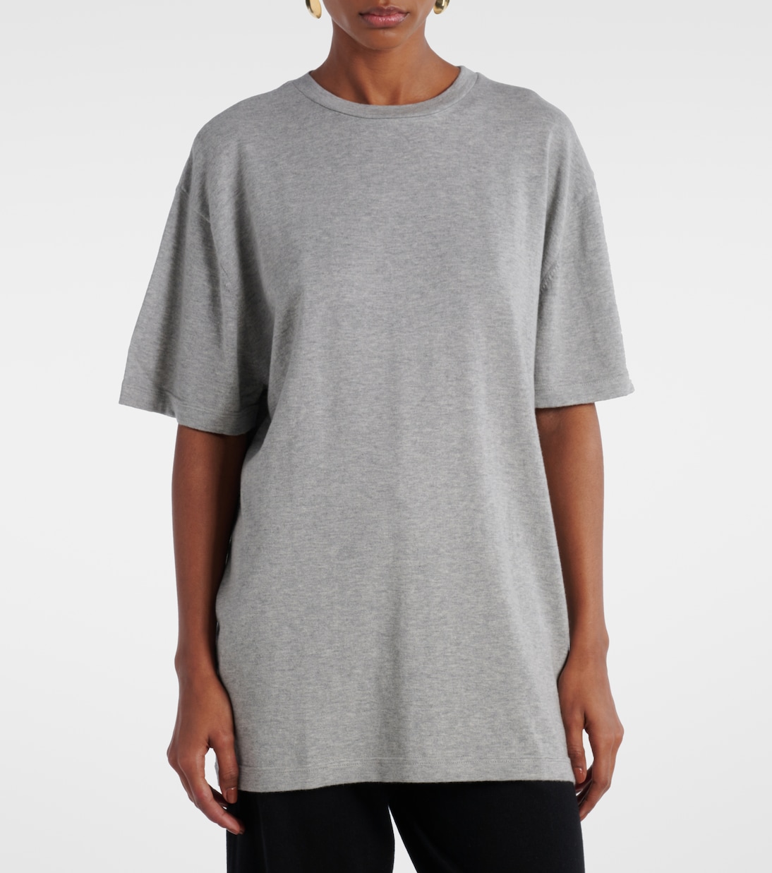 Camiseta N°269 Rik de algodón y cachemir | Extreme Cashmere