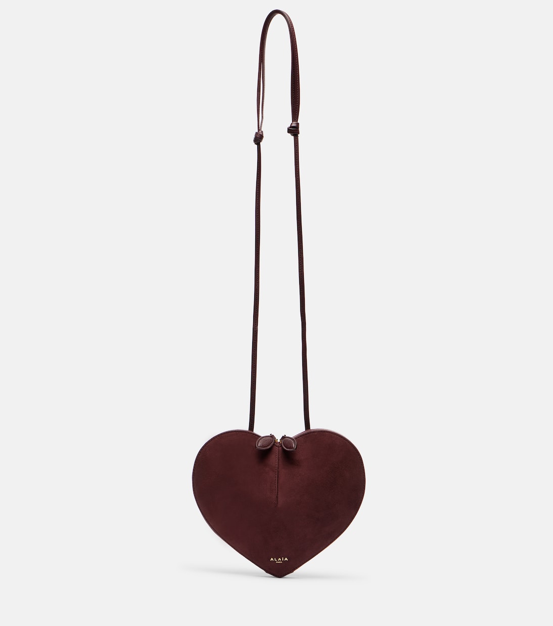 Le Cœur suede shoulder bag | Alaïa