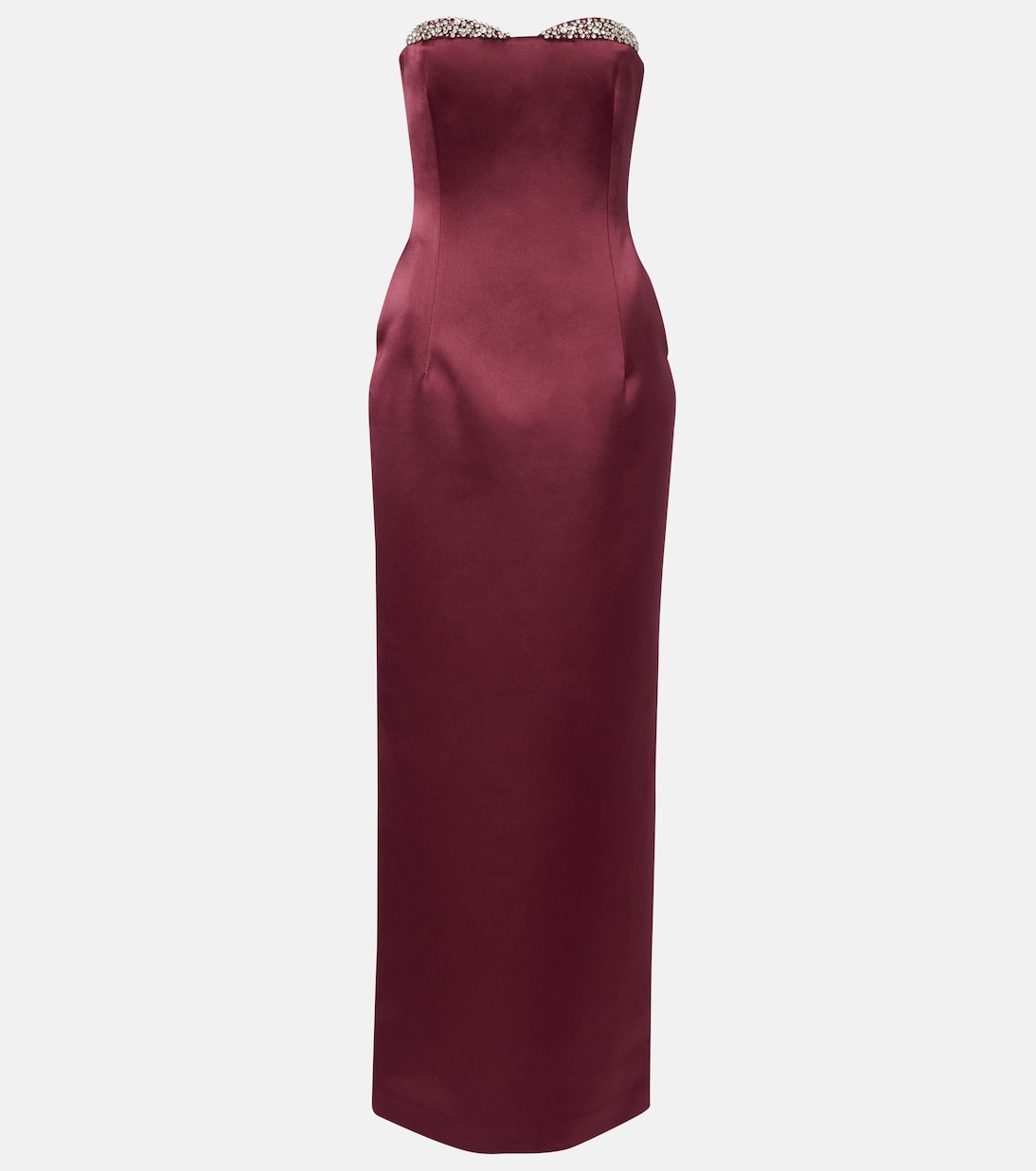 Abito lungo Noélie in raso | The New Arrivals Ilkyaz Ozel