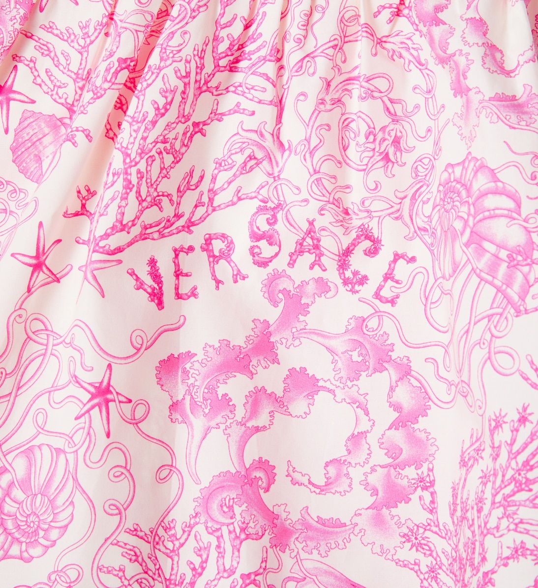Vestido Barocco de algodón | Versace Kids
