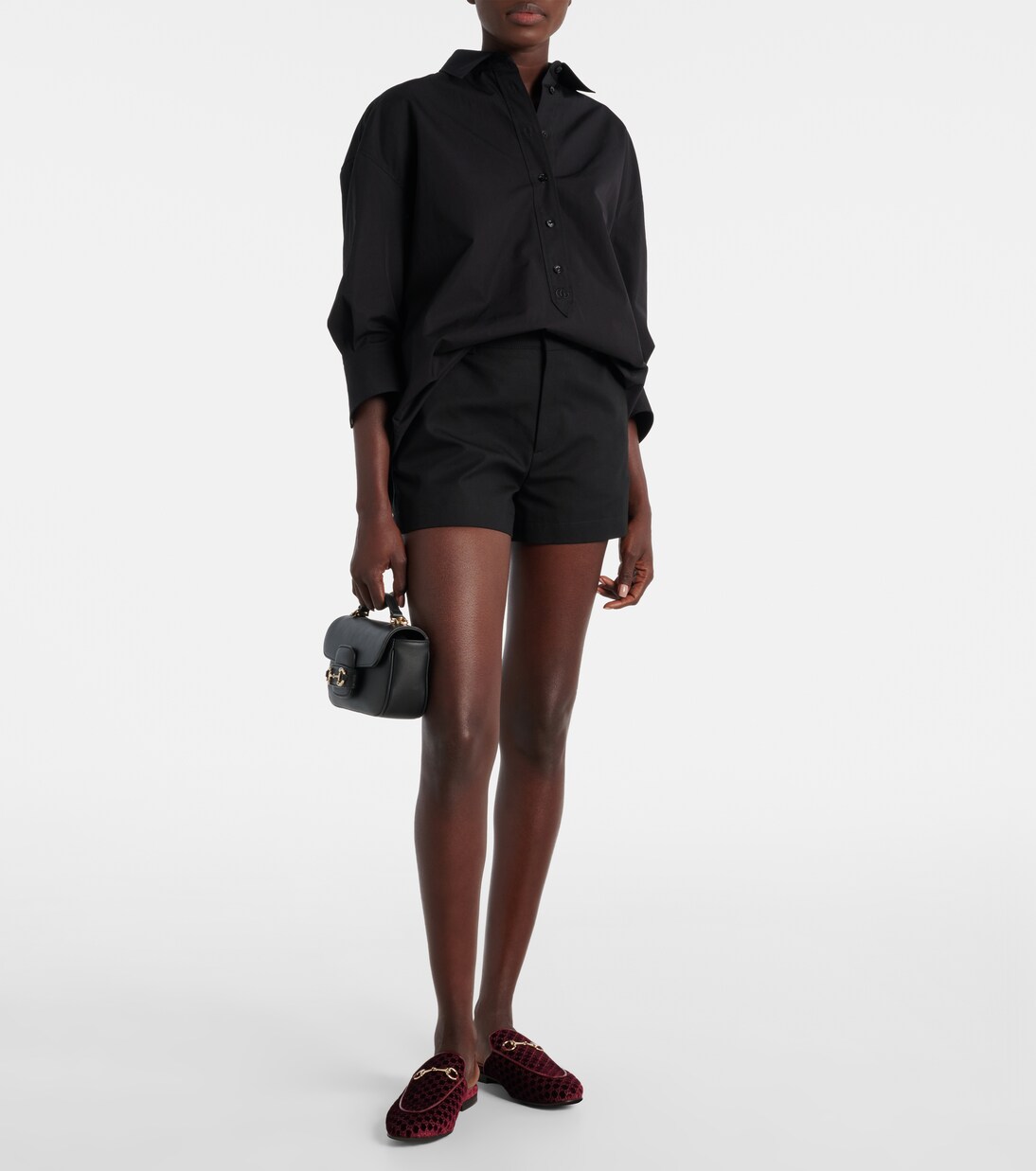 Princetown Horsebit velvet mules | Gucci
