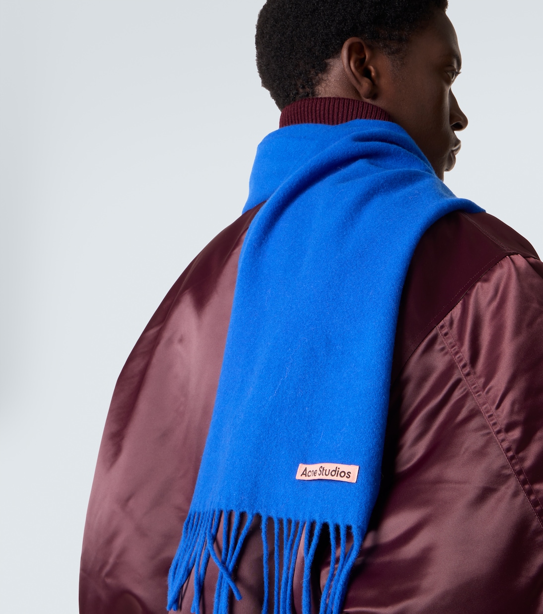 Fringed wool scarf | Acne Studios