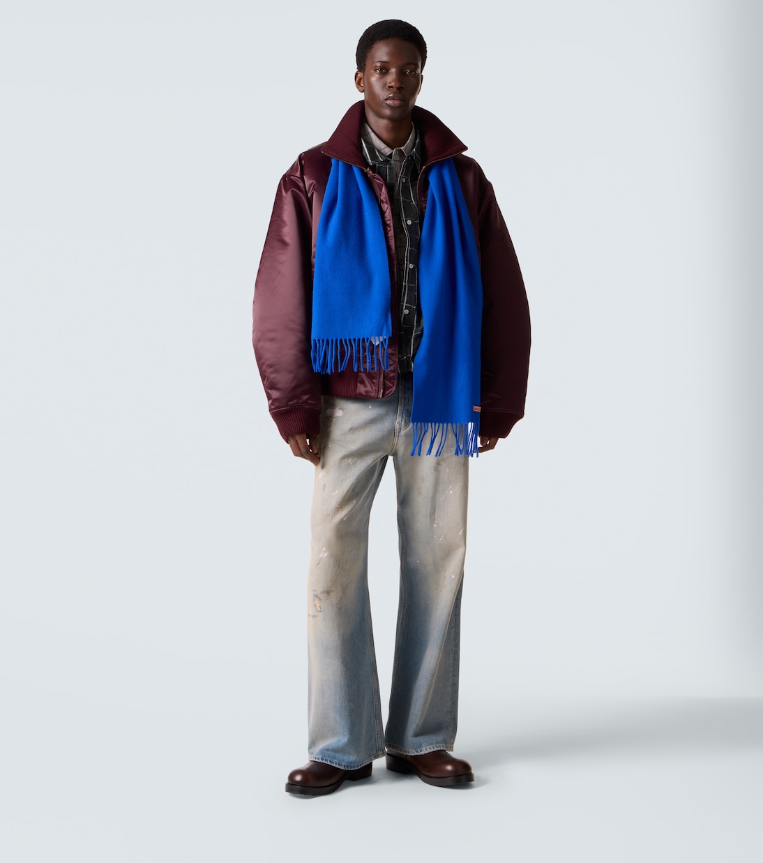 Fringed wool scarf | Acne Studios