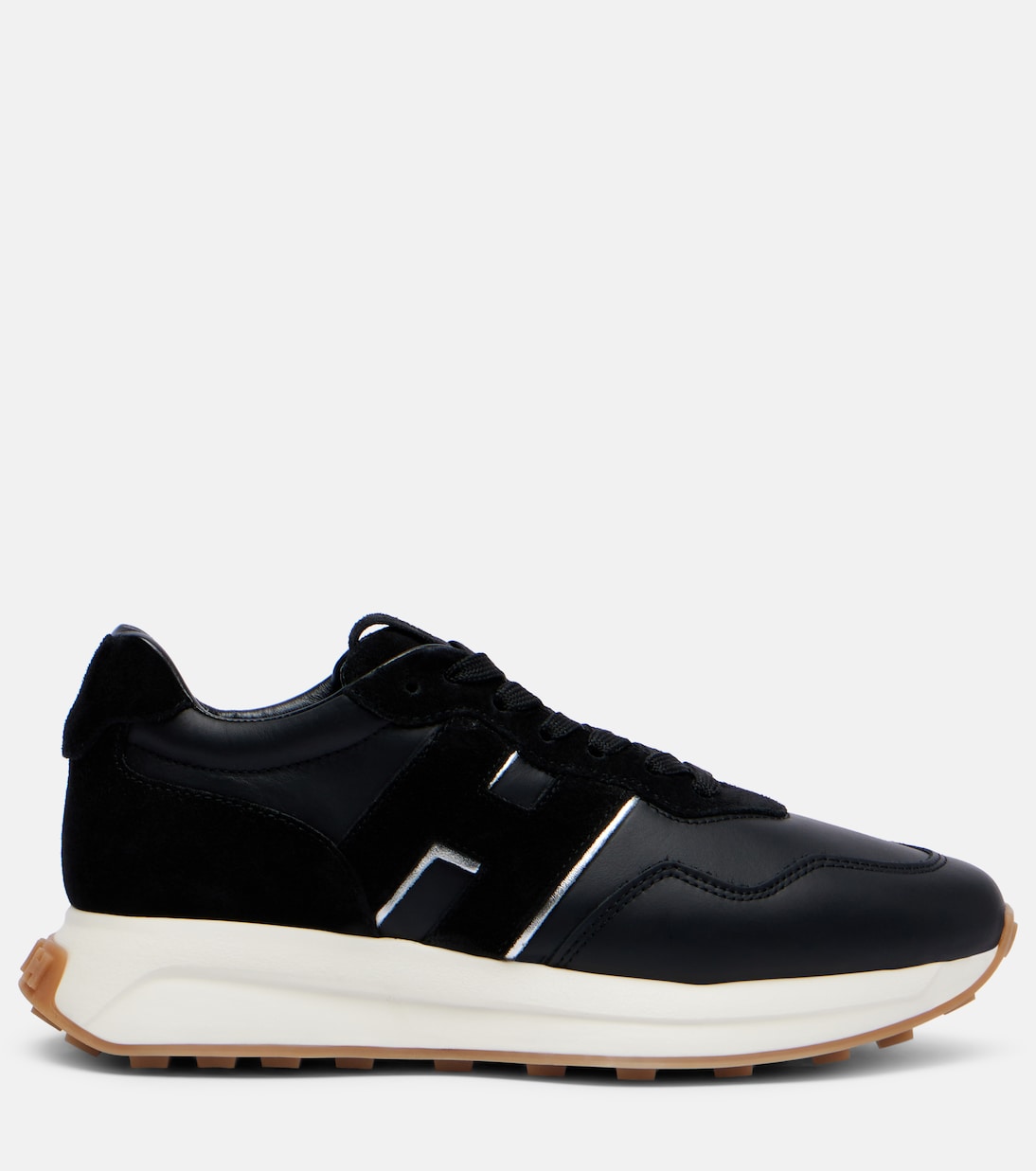 H641 suede and leather sneakers | Hogan
