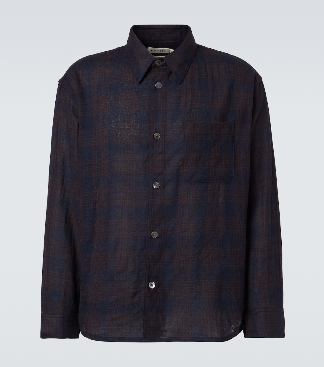 Plaid wool shirt | Frame