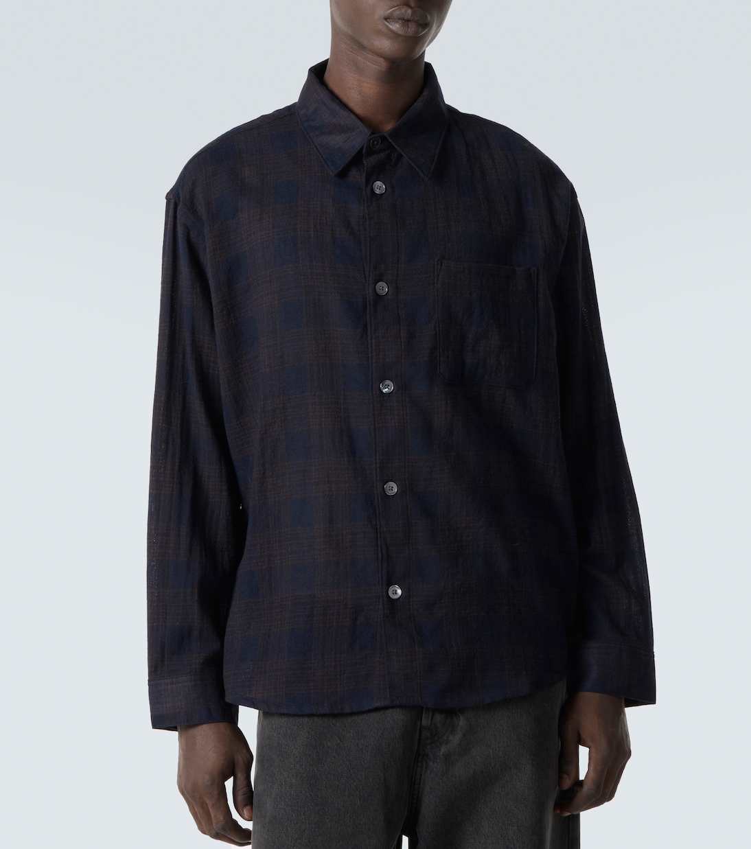Plaid wool shirt | Frame