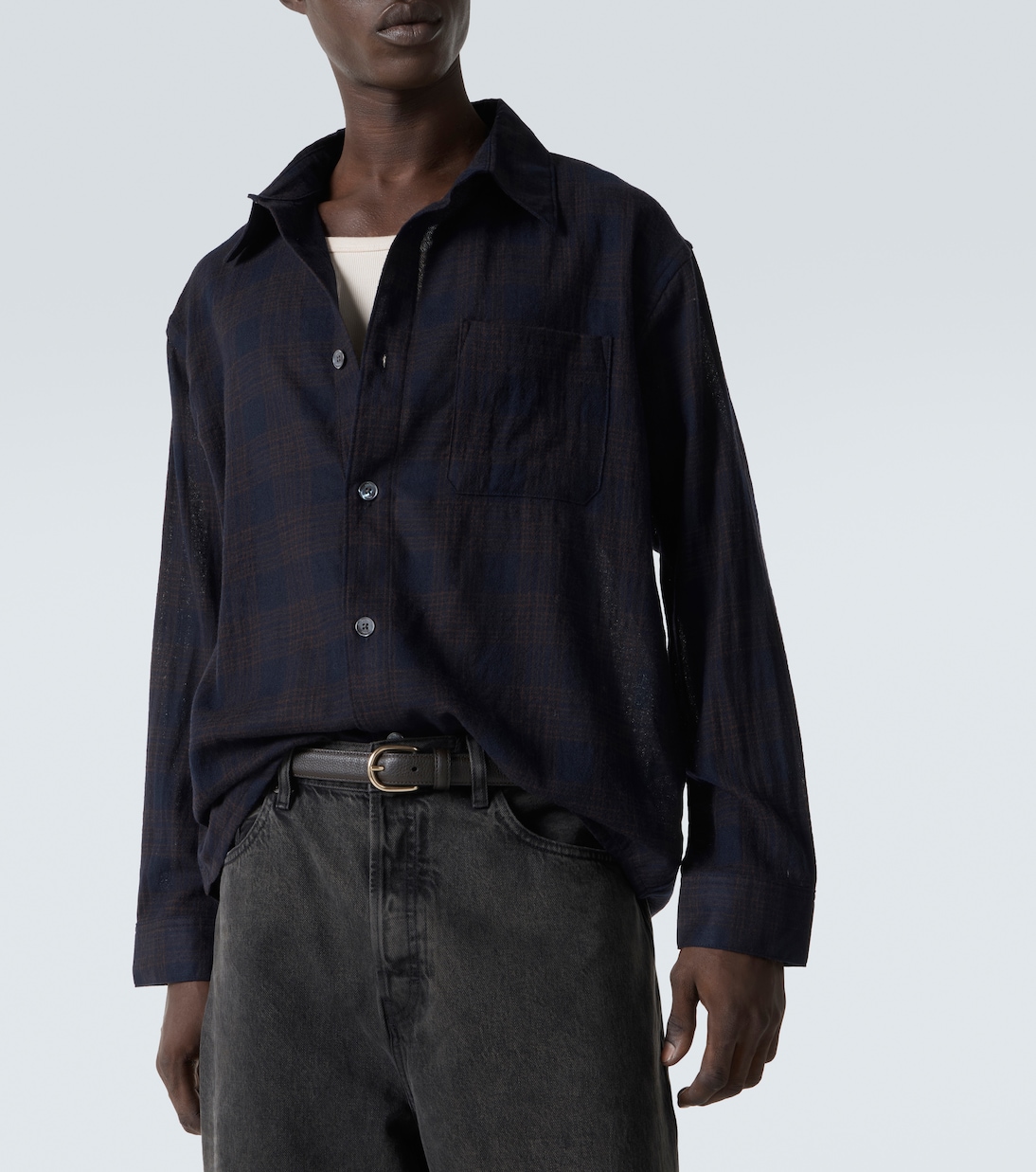 Plaid wool shirt | Frame