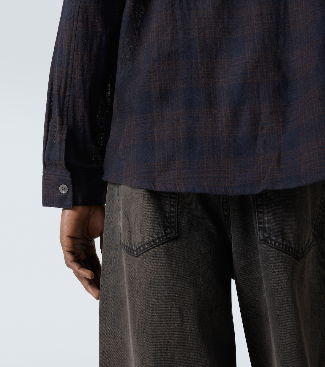 Plaid wool shirt | Frame