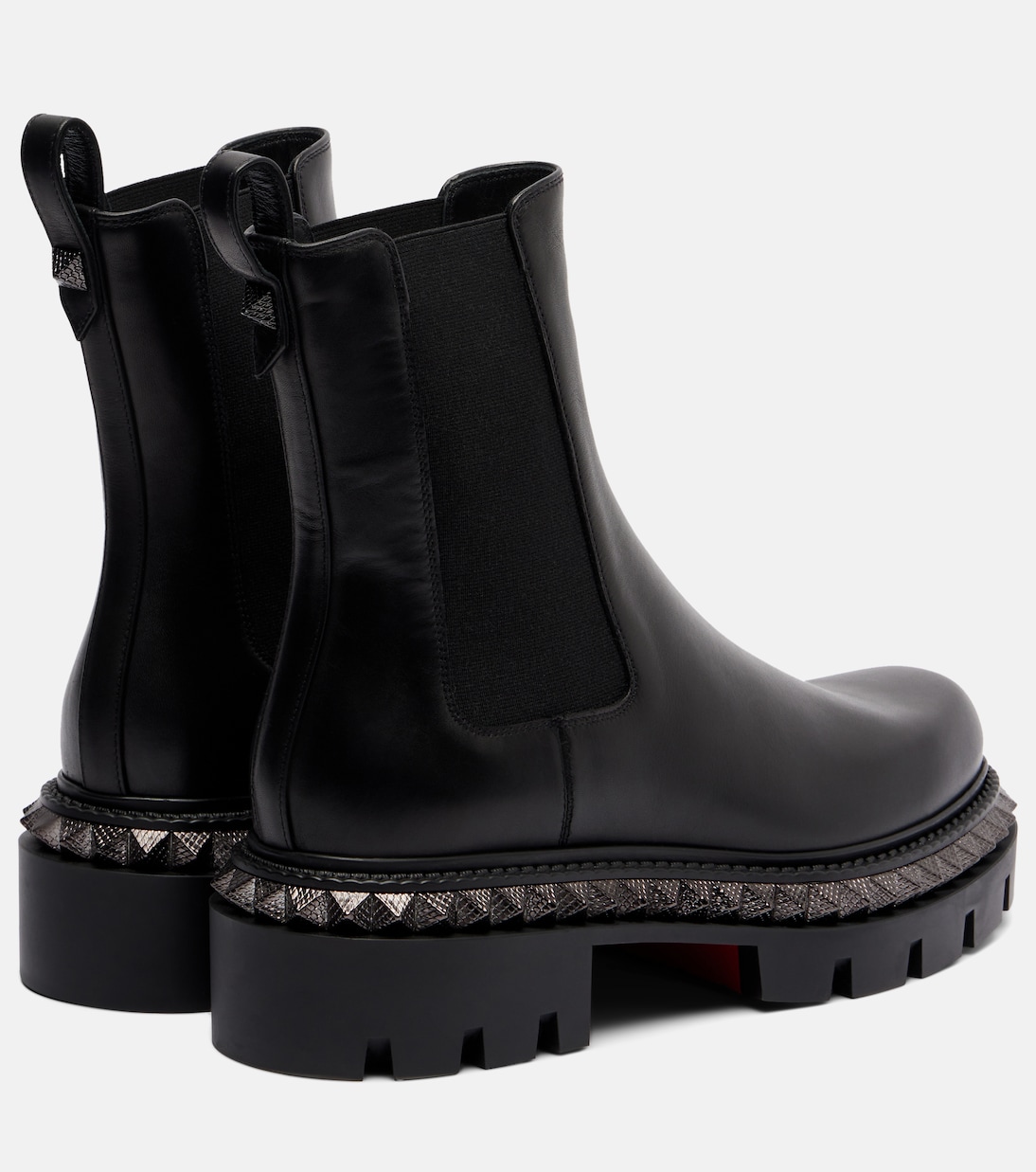 St Emilia embellished leather ankle boots | Christian Louboutin