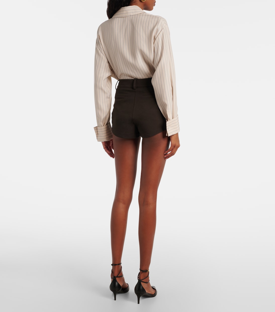 Leon high-rise shorts | The Frankie Shop