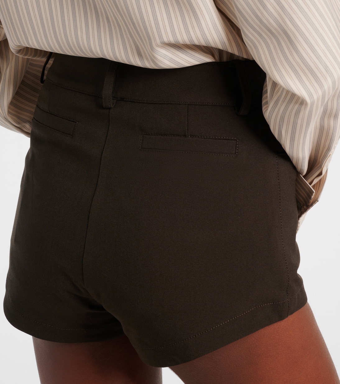 Leon high-rise shorts | The Frankie Shop