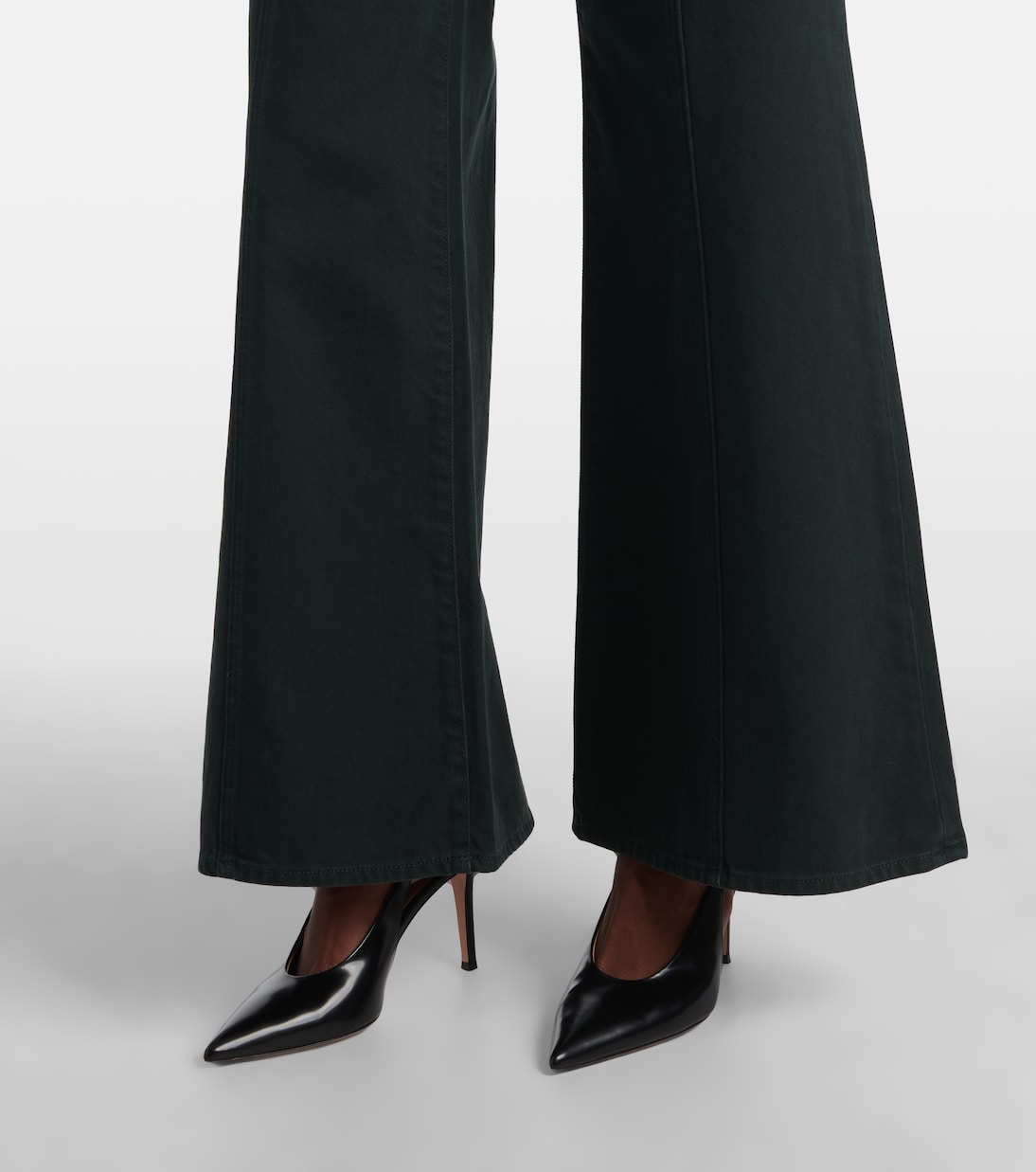 Bianca high-rise cotton wide-leg pants | Ulla Johnson