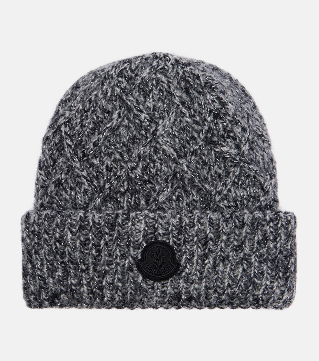 Embroidered alpaca-blend beanie | Moncler