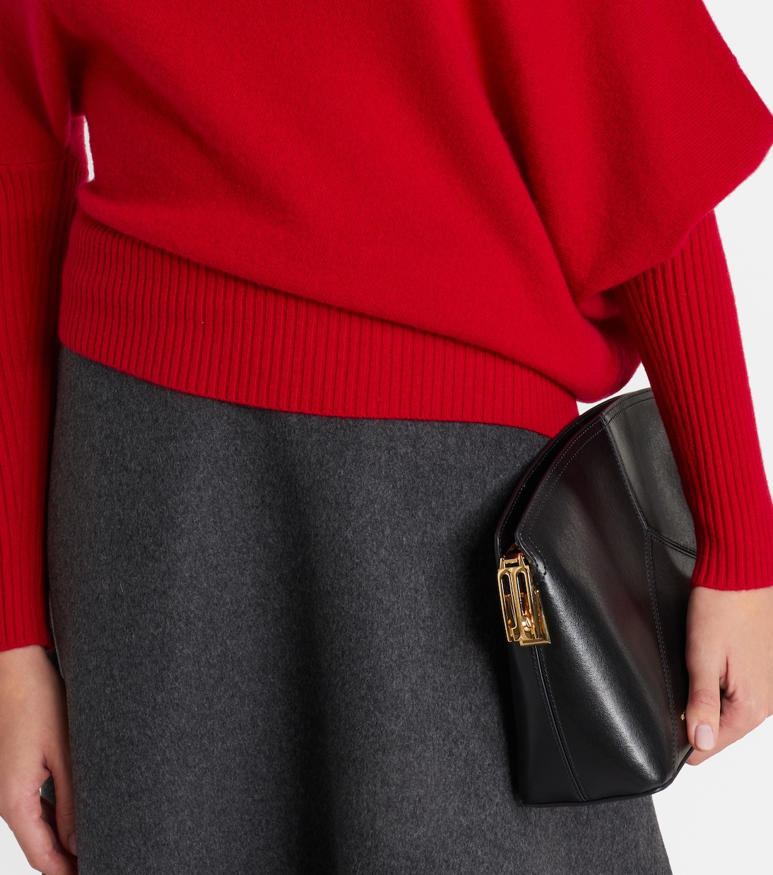 One-Shoulder-Pullover Paxi aus Kaschmir | Altuzarra