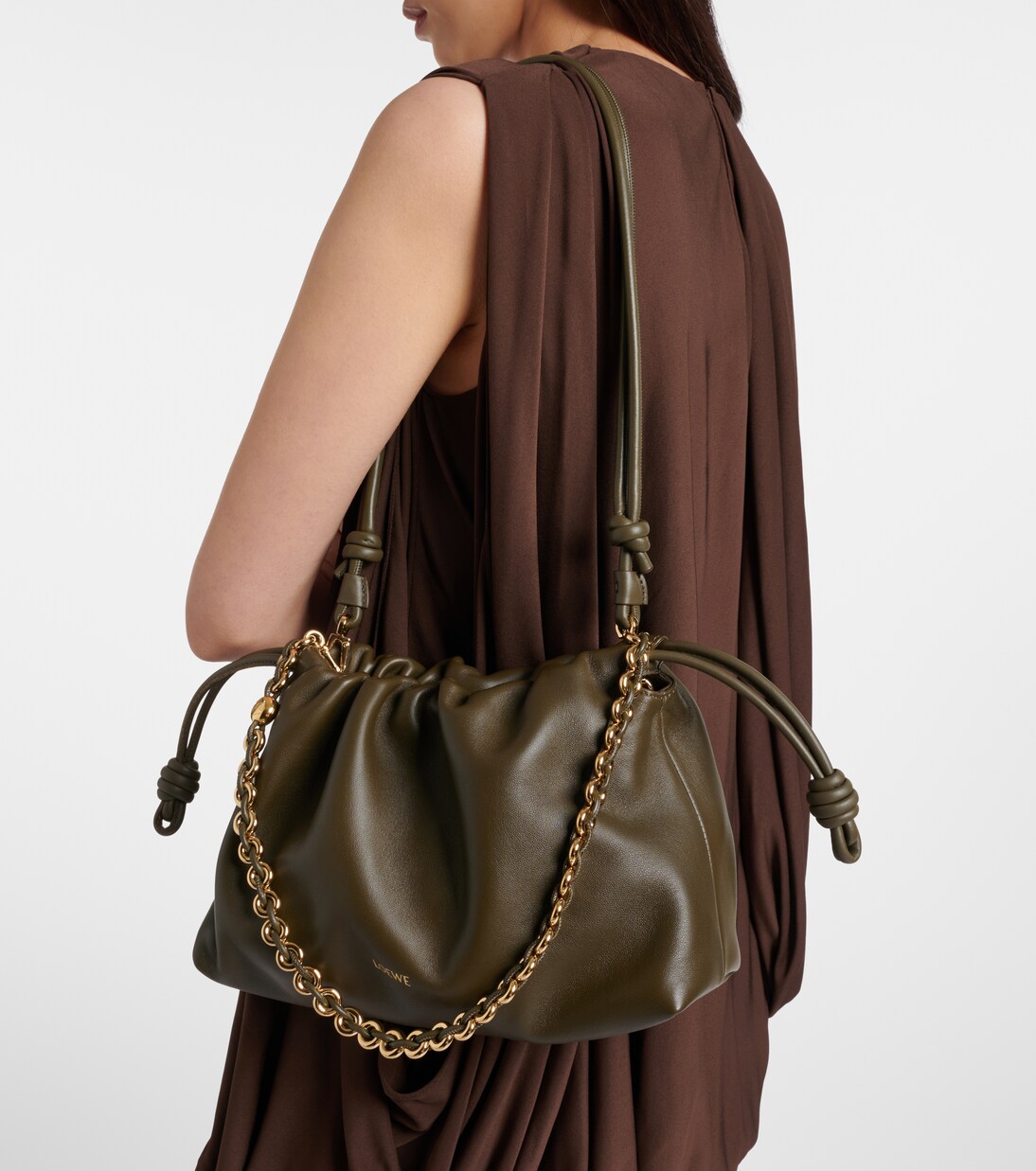 Clutch Flamenco Medium aus Leder | Loewe