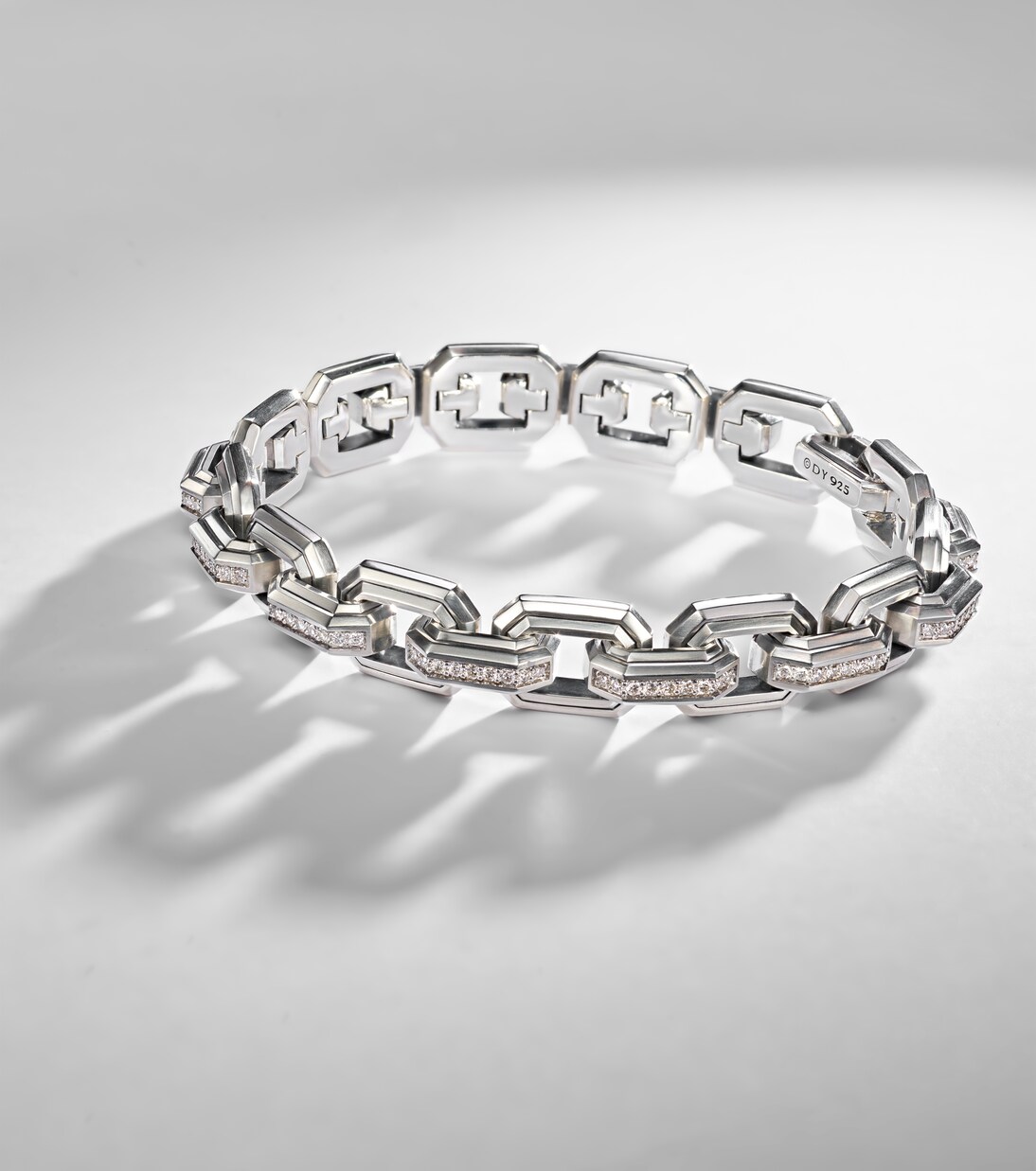 Armband aus Sterlingsilber mit Diamanten | David Yurman