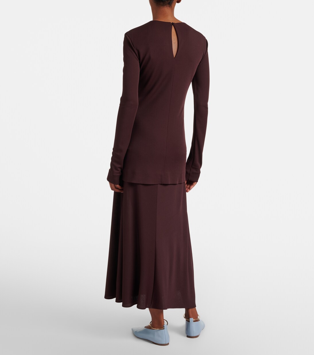 Jersey maxi dress | Jil Sander