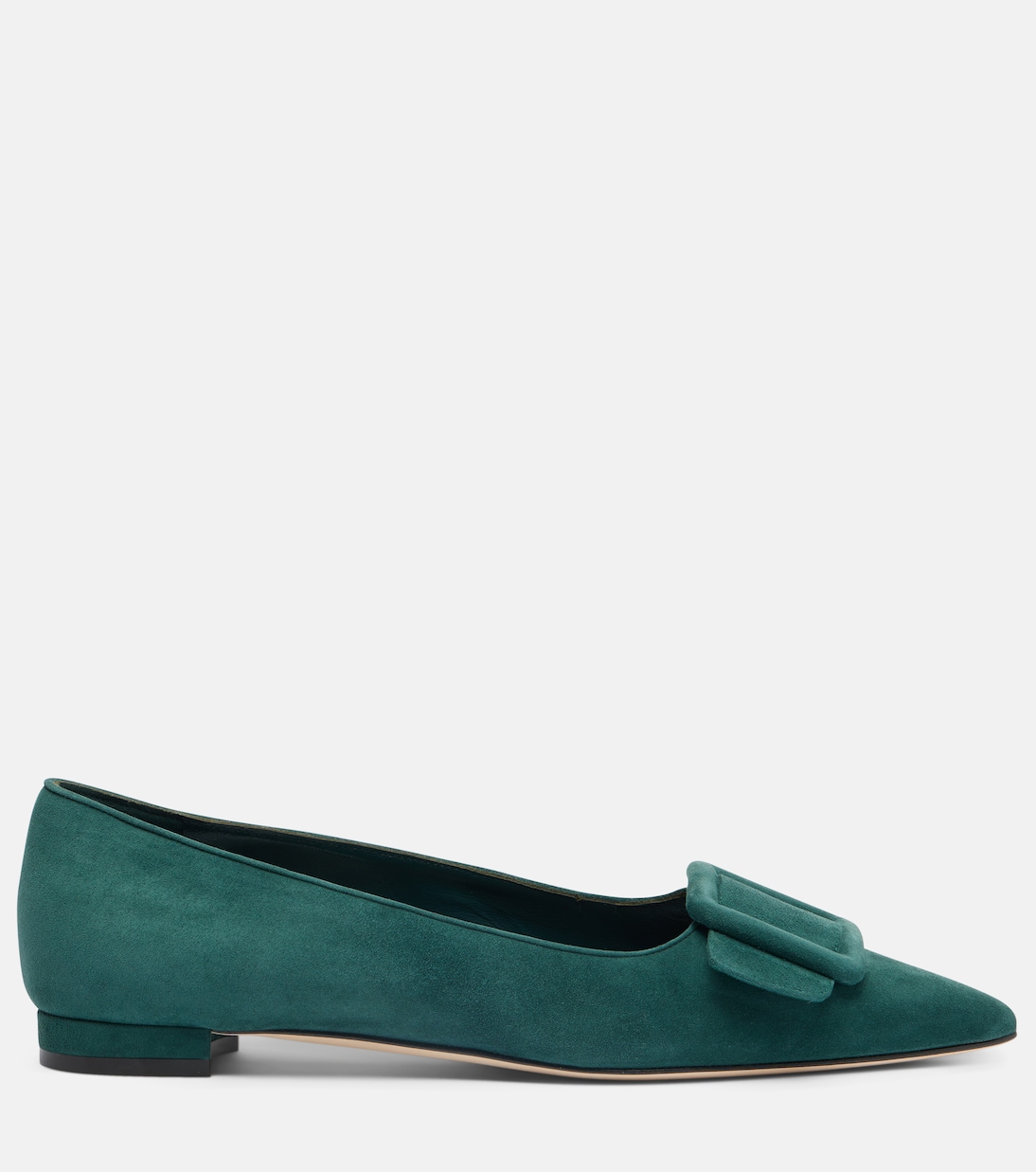 Maysale suede ballet flats | Manolo Blahnik