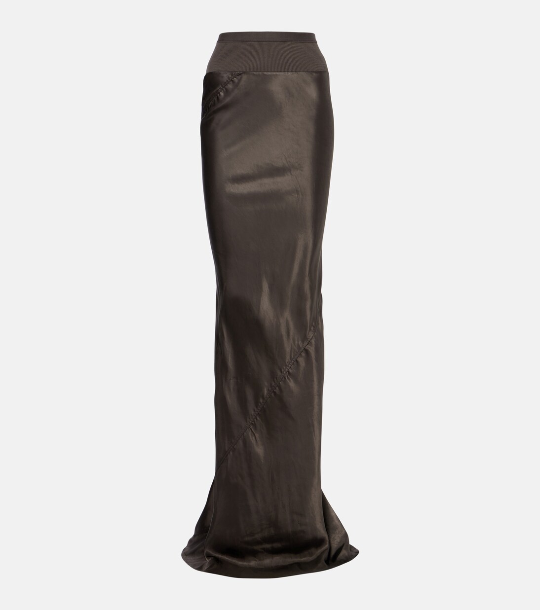 Satin maxi skirt | Rick Owens