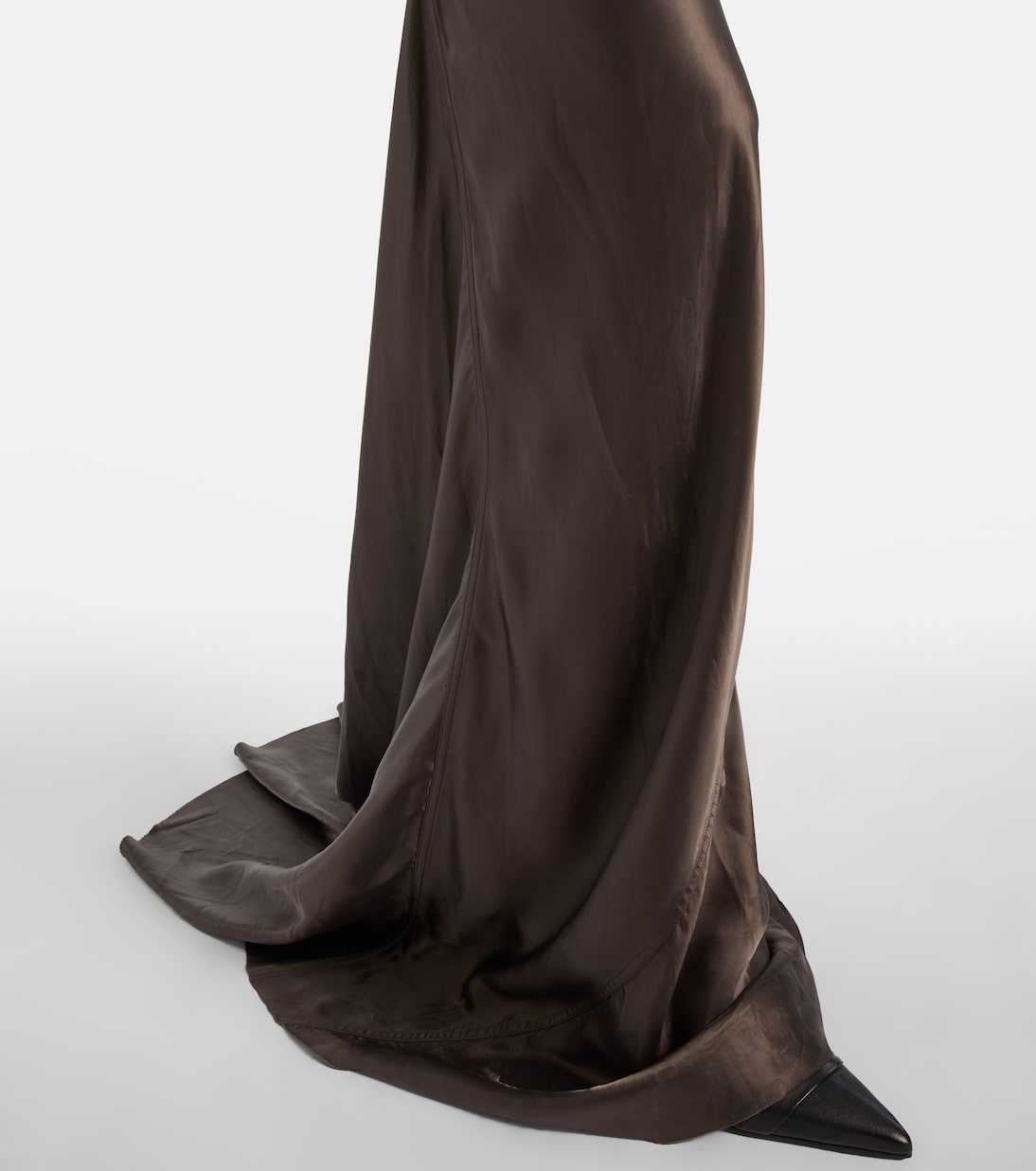 Satin maxi skirt | Rick Owens