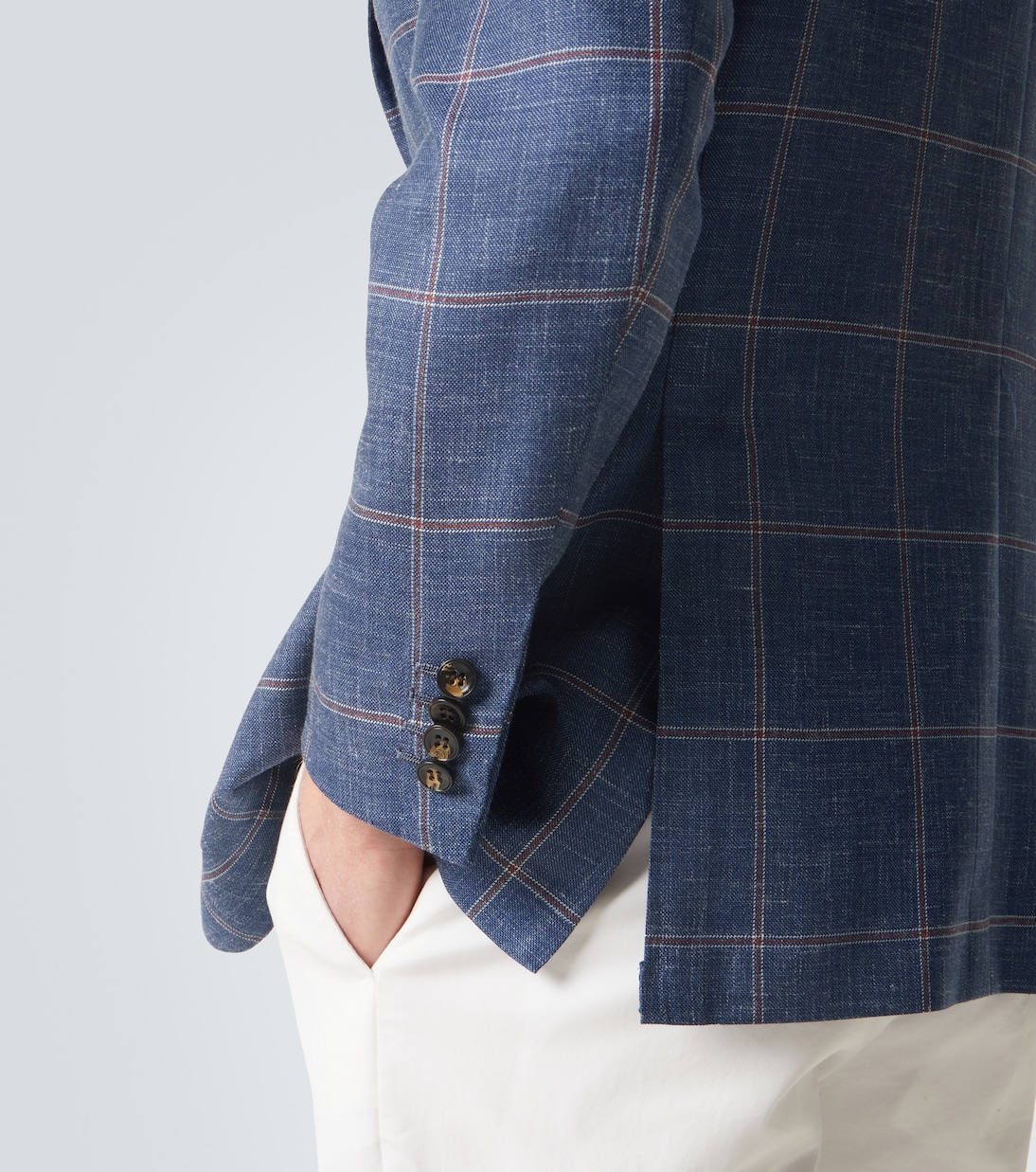 Blazer aus Kaschmir, Schurwolle, Seide und Leinen | Kiton