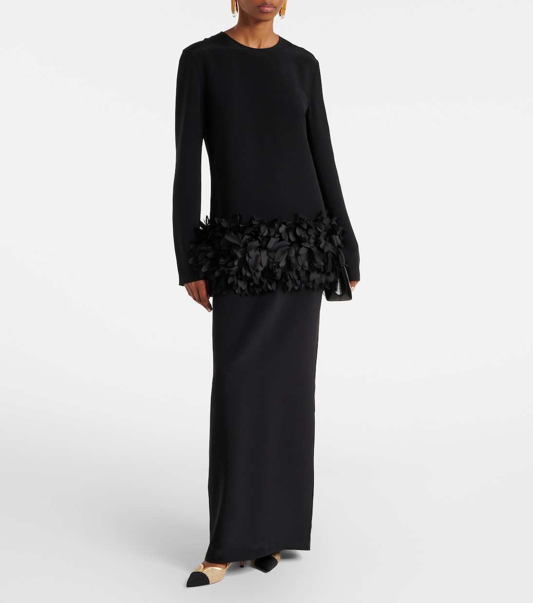 Slingback-Pumps Gia 50 aus Mesh | Aquazzura