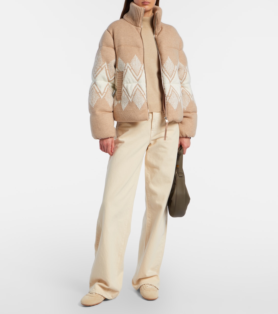 Chaqueta acolchada Belinda de punto | Varley