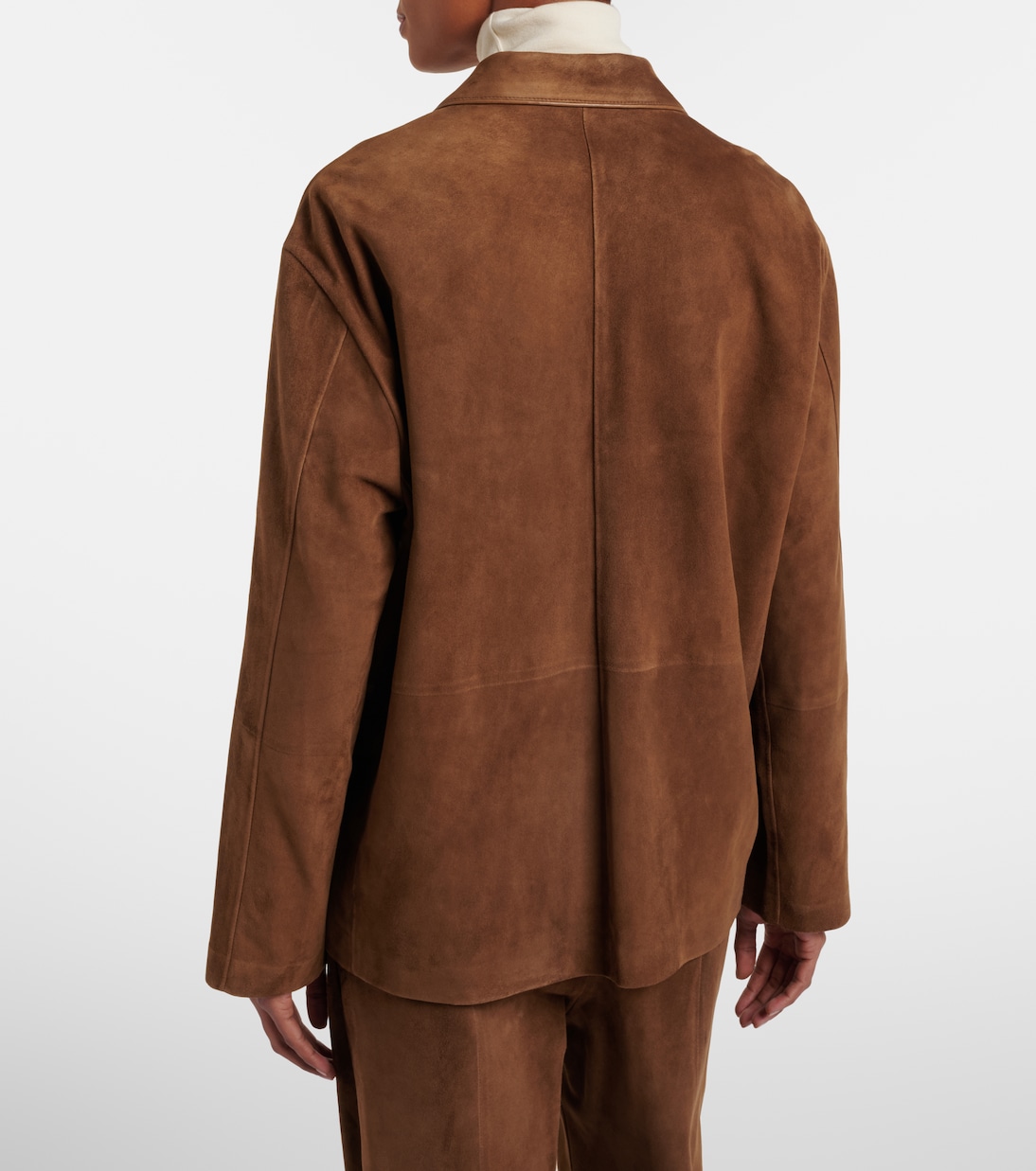 Janine suede shirt | The Row