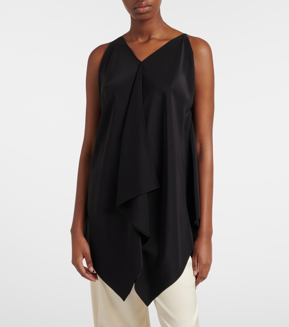 Silk satin top | The Row