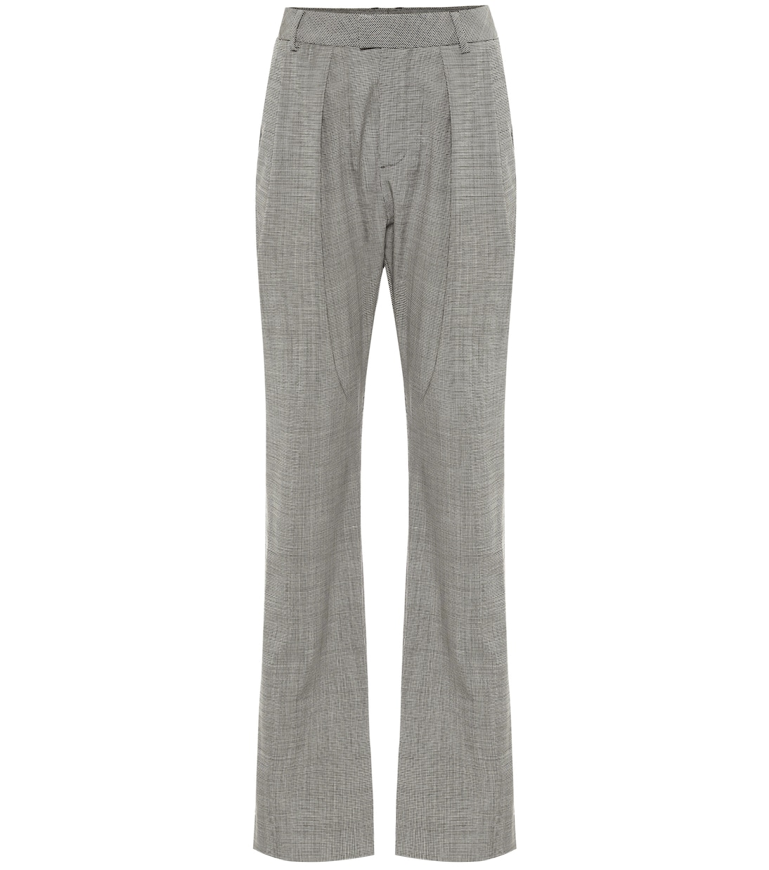 Pantalones de tiro alto de lana | Matthew Adams Dolan