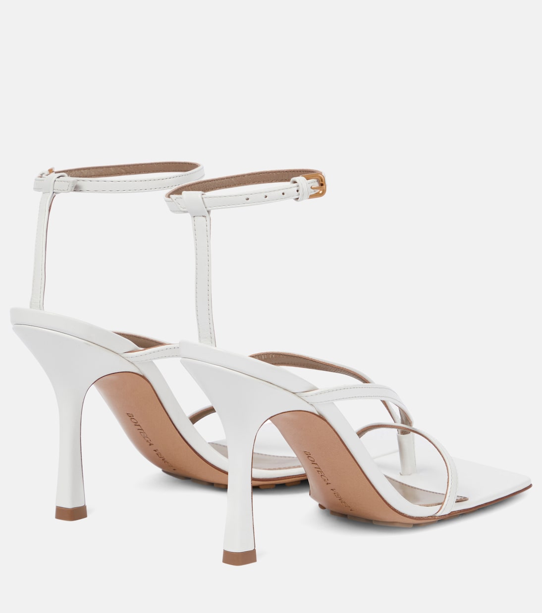 Stretch leather sandals | Bottega Veneta