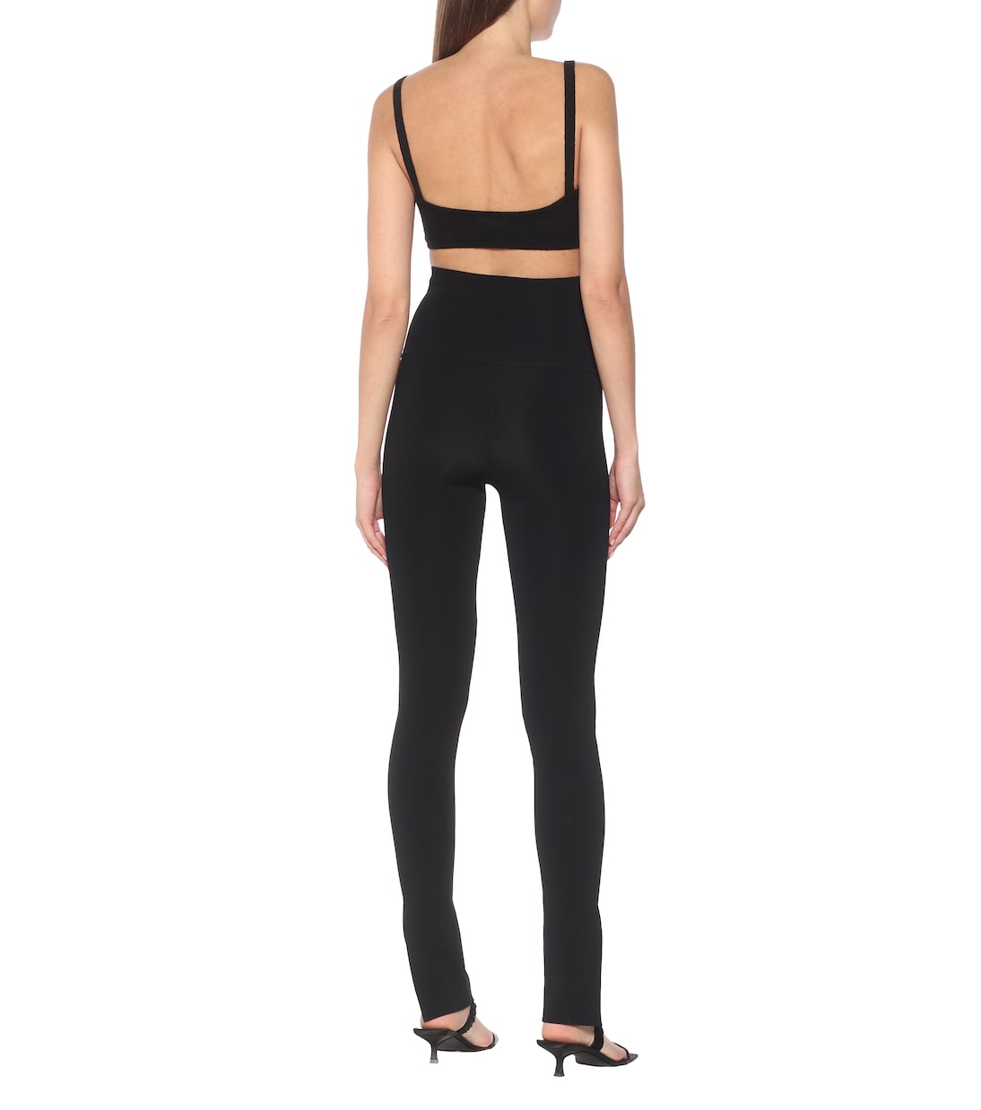 High-Rise Leggings Roonie aus Jersey | Khaite